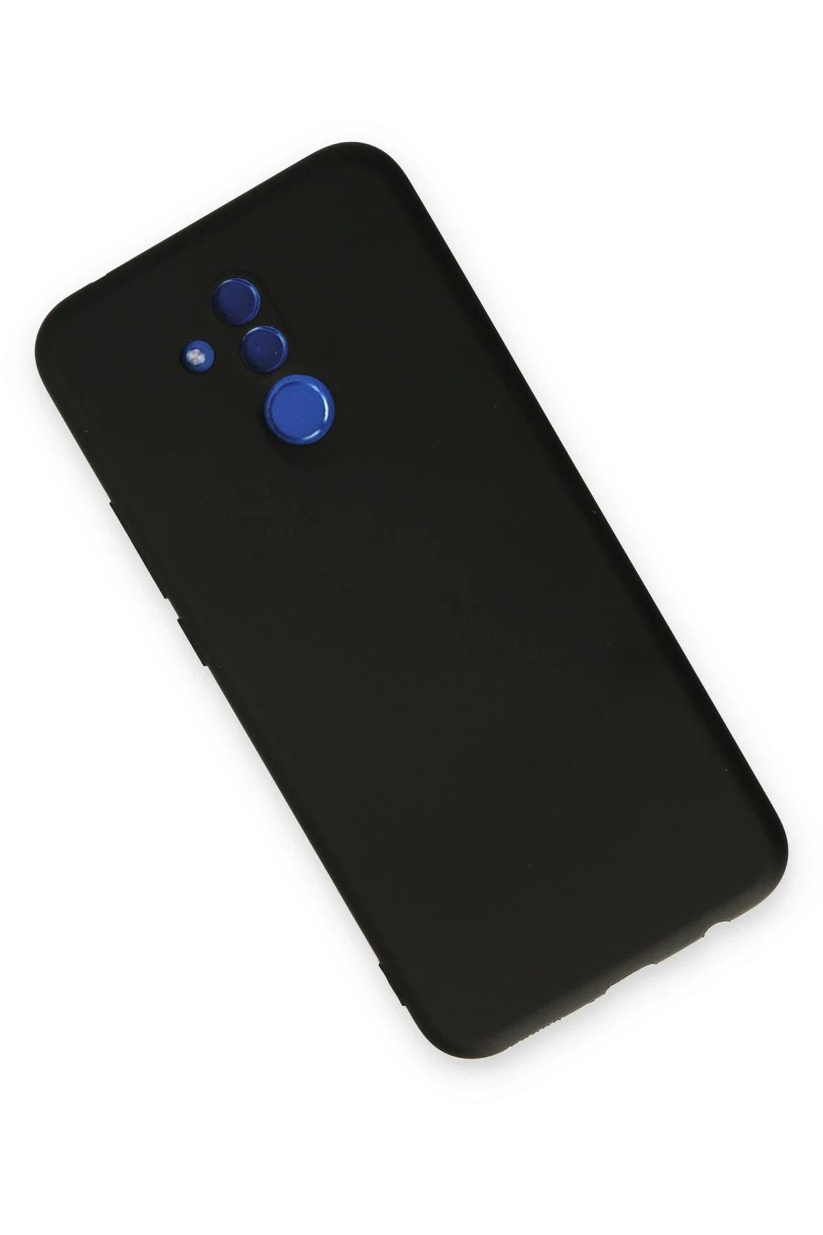 Newface Huawei Mate 20 Lite Kılıf Nano içi Kadife Silikon - Siyah - Görsel 3