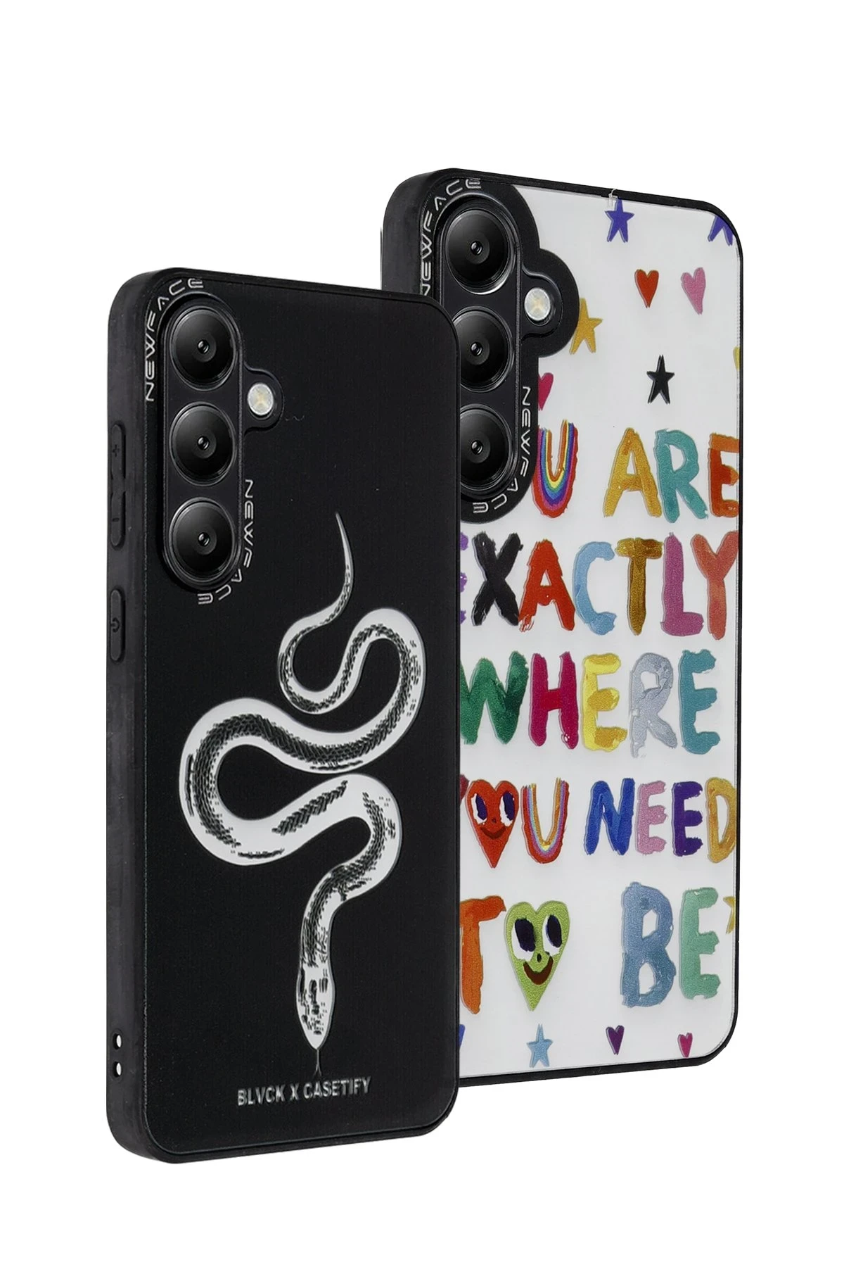 Newface Samsung Galaxy M14 5G Kılıf Mirror Desenli Kapak - Mirror - 11 - Görsel 3
