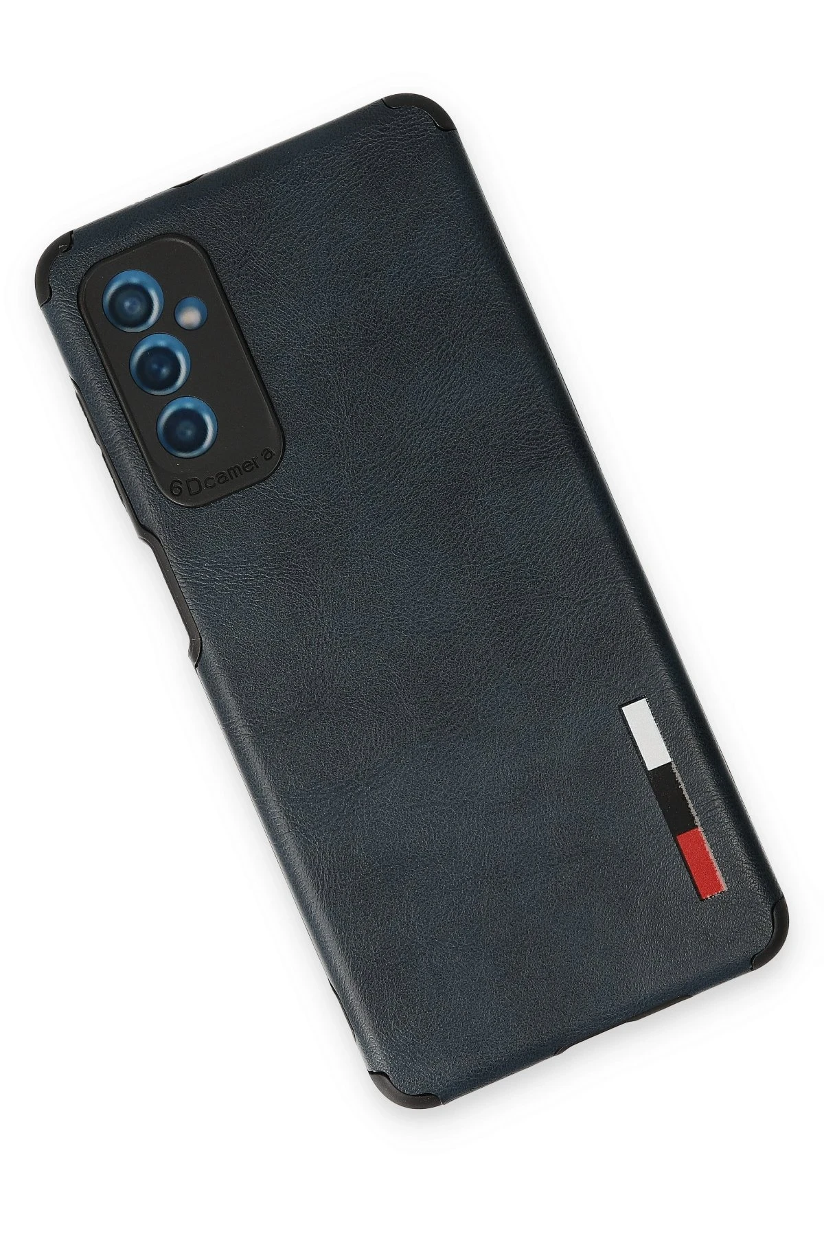 Newface Samsung Galaxy M52 5G Kılıf Loop Deri Silikon - Lacivert - Görsel 3