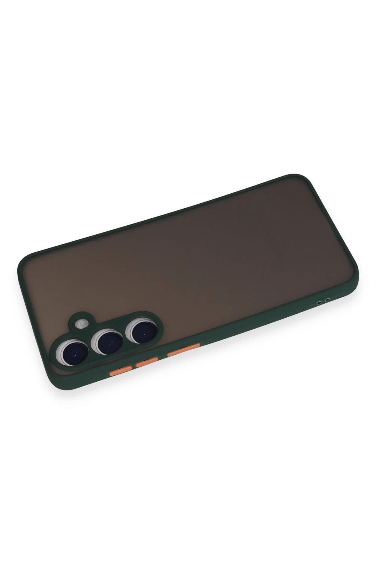 Newface Samsung Galaxy S24 Kılıf Montreal Silikon Kapak - Yeşil - Görsel 3