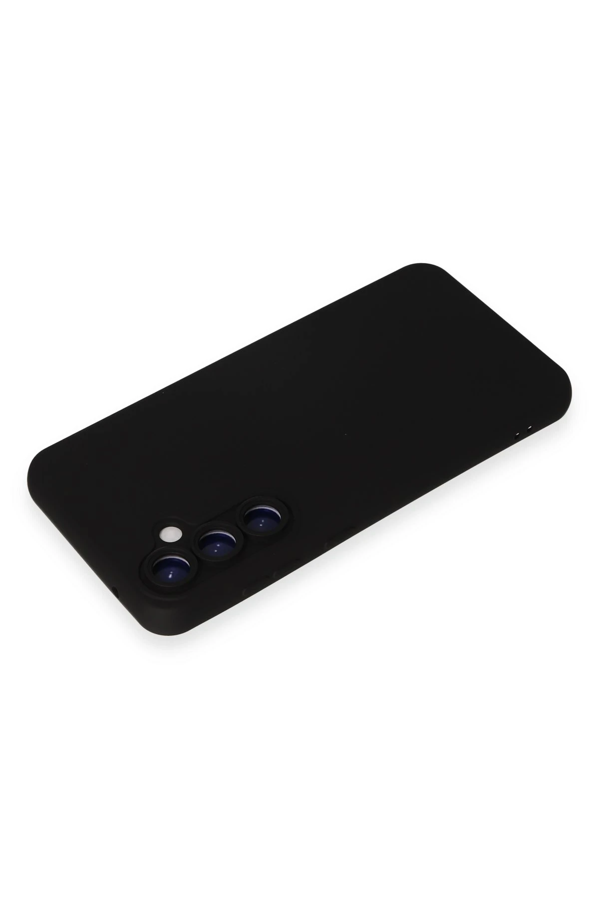 Newface Samsung Galaxy S24 Plus Kılıf Nano içi Kadife Silikon - Siyah - Görsel 3