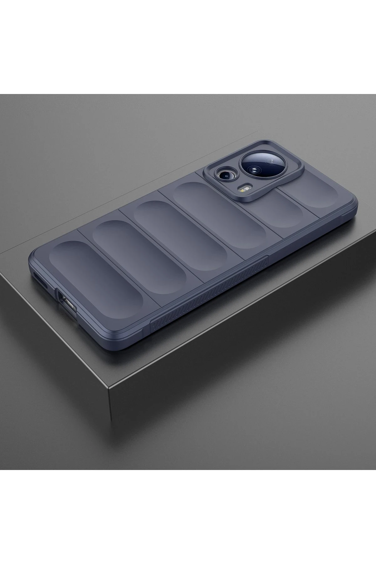 Newface Xiaomi Mi 13 Lite Kılıf Optimum Silikon - Lacivert - Görsel 3