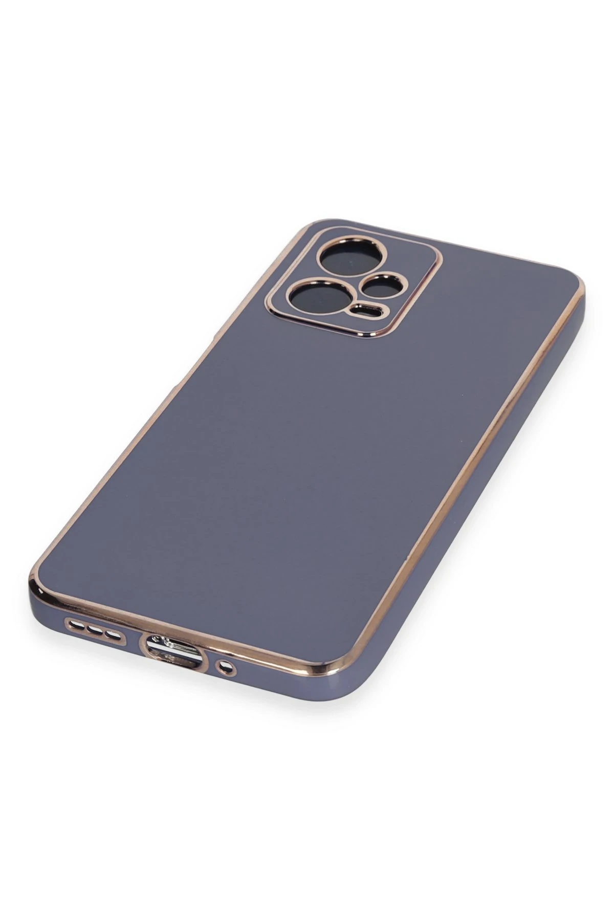 Newface Xiaomi Poco X5 5G Kılıf Volet Silikon - Mavi - Görsel 4