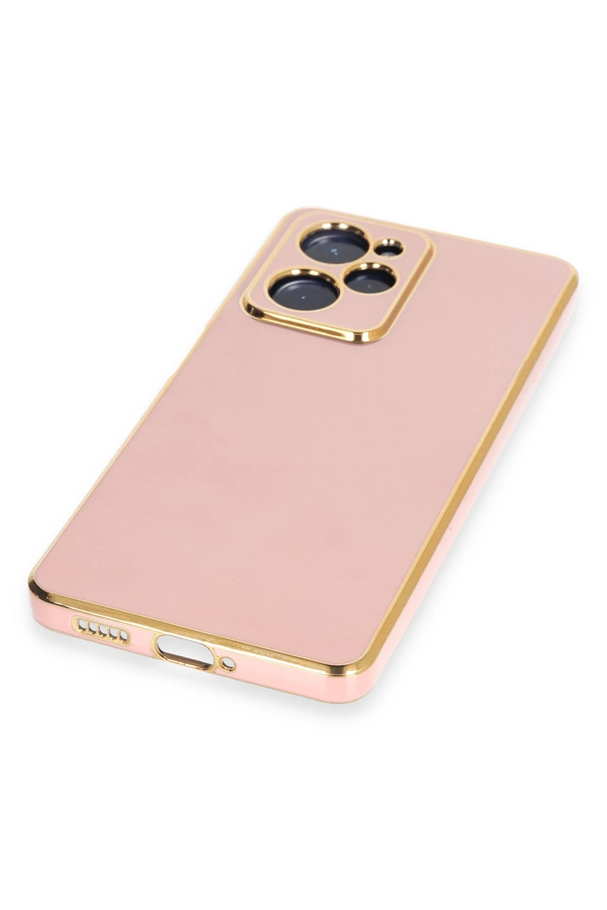 Newface Xiaomi Poco X5 Pro 5G Kılıf Volet Silikon - Pembe - Görsel 4