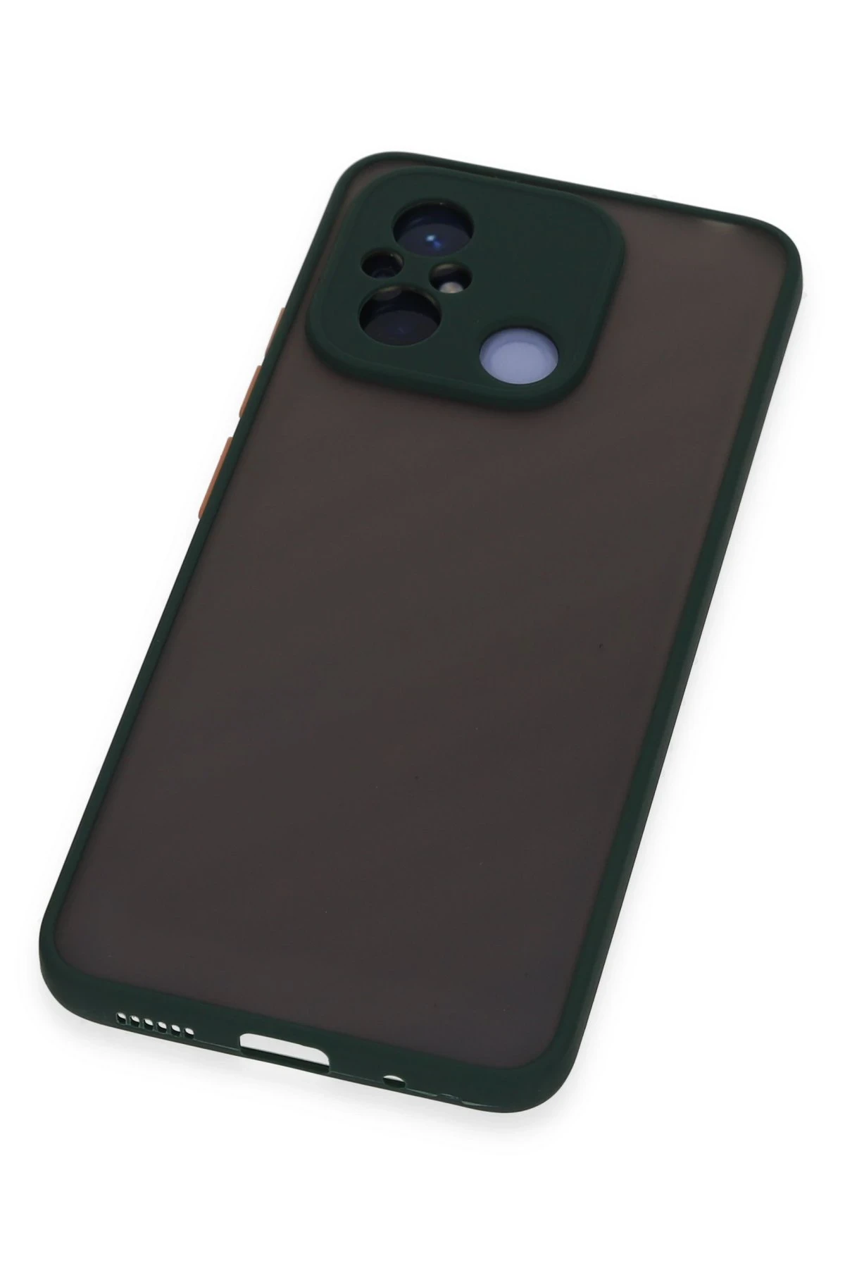 Newface Xiaomi Redmi 12C Kılıf Montreal Silikon Kapak - Yeşil - Görsel 3