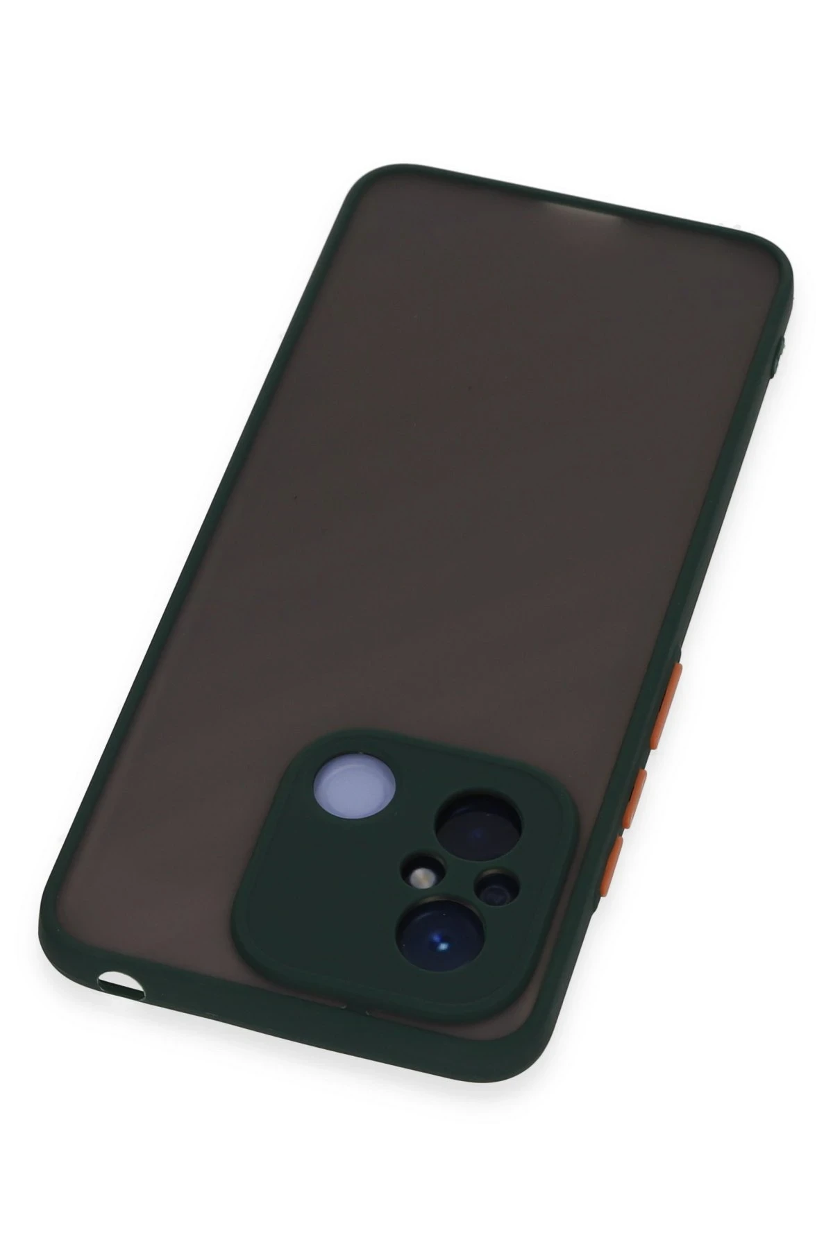 Newface Xiaomi Redmi 12C Kılıf Montreal Silikon Kapak - Yeşil - Görsel 4