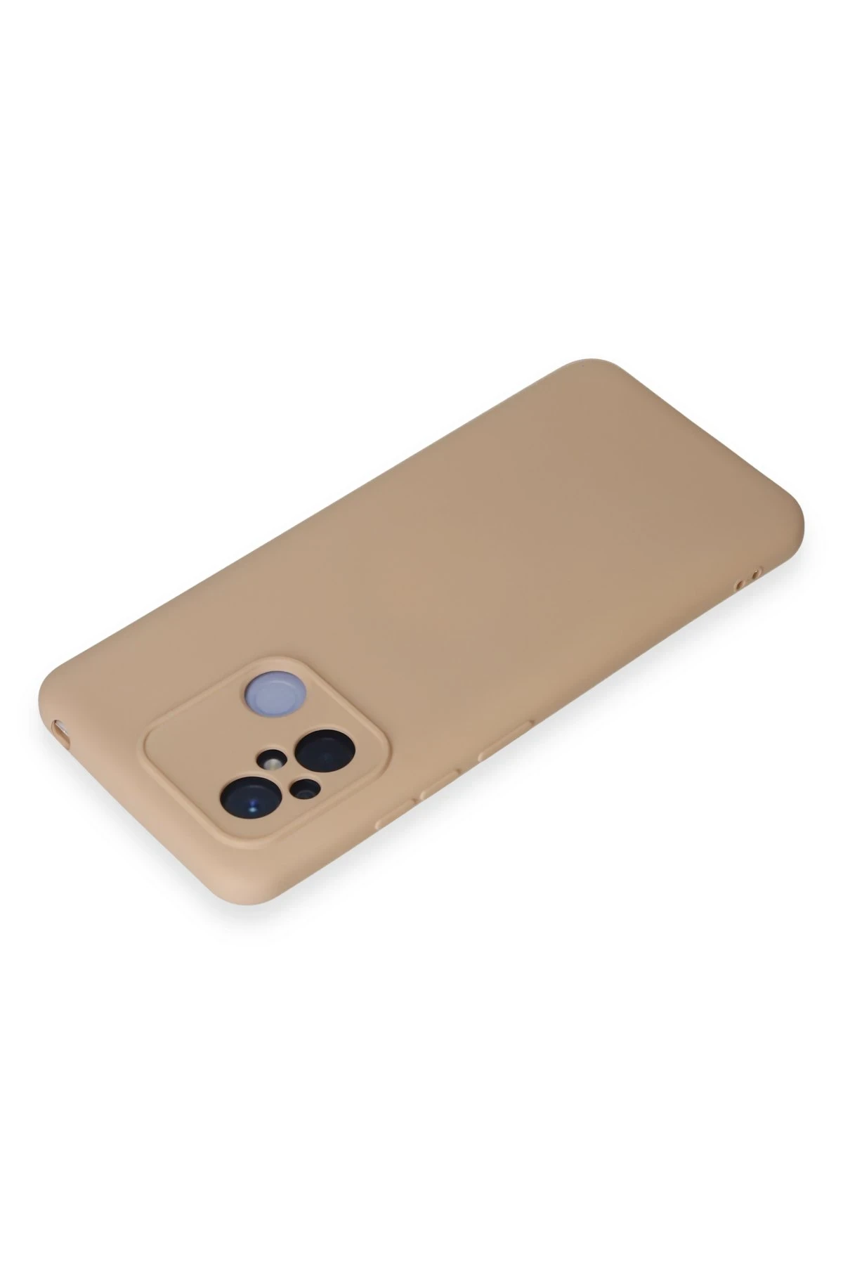 Newface Xiaomi Redmi 12C Kılıf Nano içi Kadife Silikon - Pudra - Görsel 3