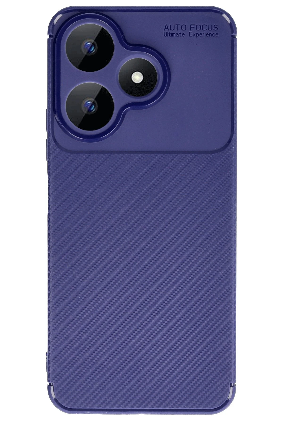 Newface Xiaomi Redmi 13 4G Kılıf Auto Focus Karbon Kapak - Lacivert - Görsel 4