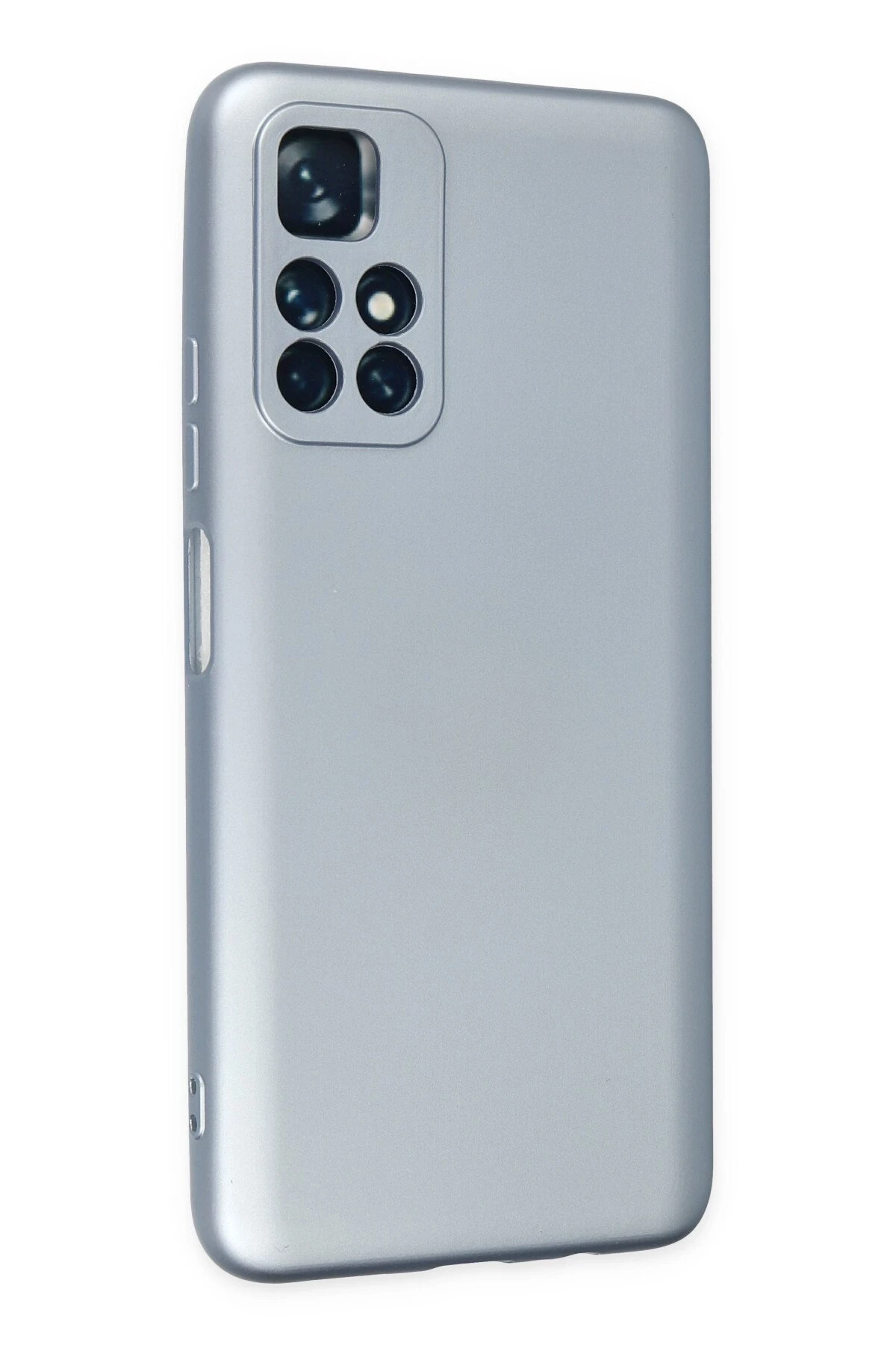 Newface Xiaomi Redmi Note 11T Kılıf Nano içi Kadife Silikon - Sky Blue - Görsel 3