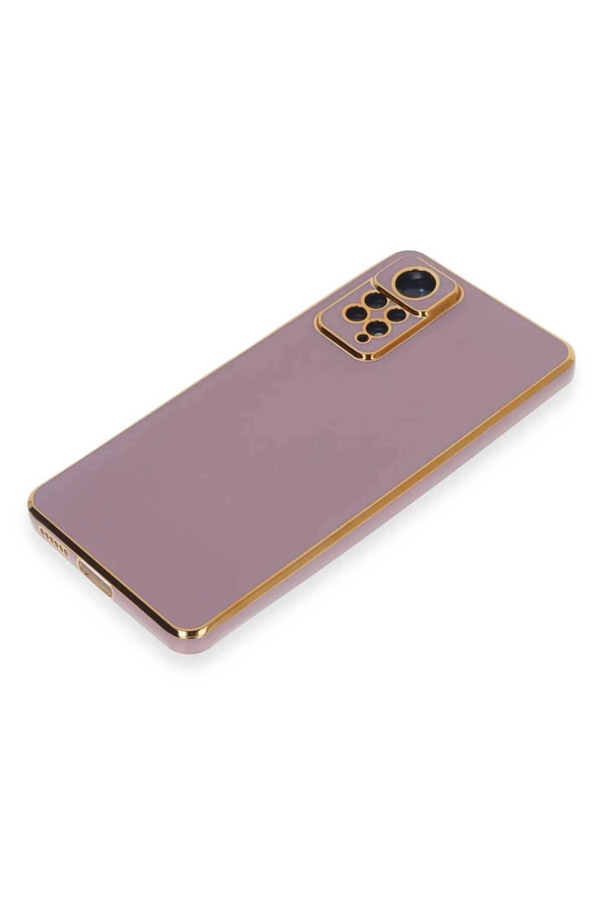 Newface Xiaomi Redmi Note 12 Pro 4G Kılıf Volet Silikon - Mor - Görsel 4