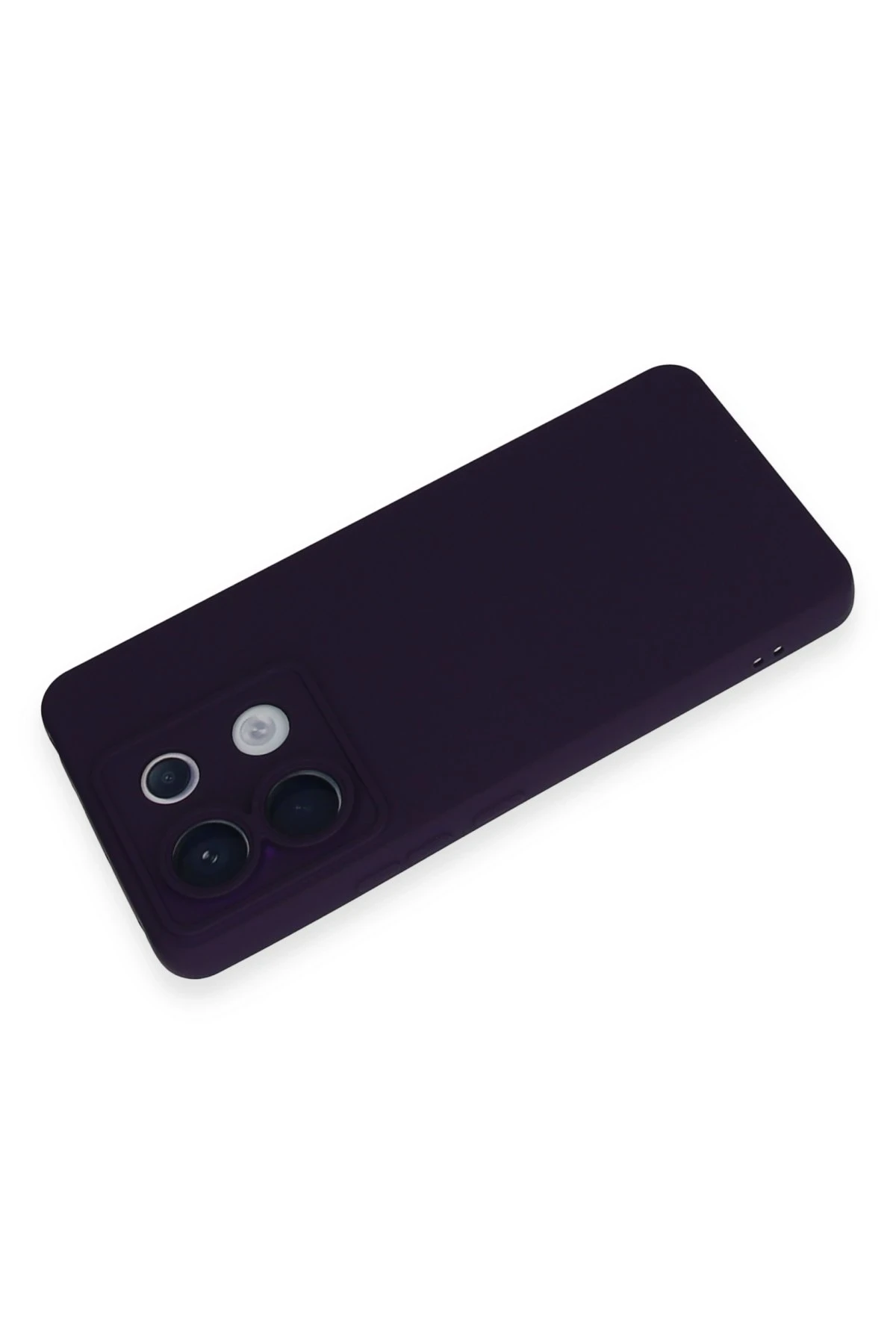 Newface Xiaomi Redmi Note 13 Pro 5G Kılıf Nano içi Kadife Silikon - Mor - Görsel 3