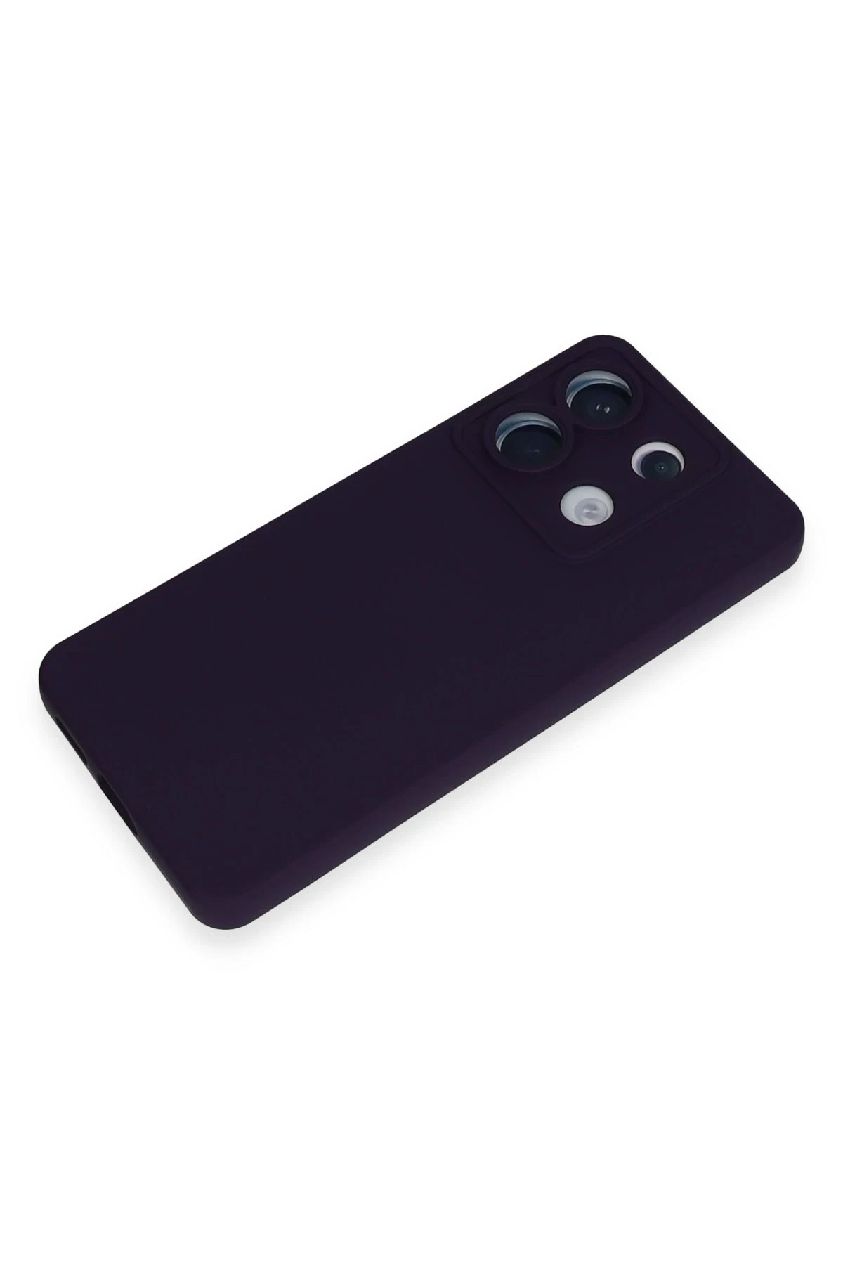 Newface Xiaomi Redmi Note 13 Pro 5G Kılıf Nano içi Kadife Silikon - Mor - Görsel 4