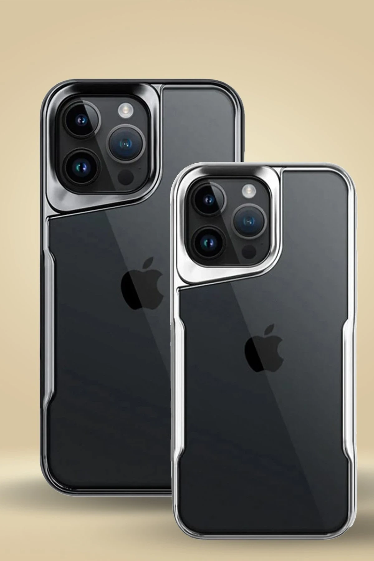 Newface iPhone 11 Kılıf Boyi Silikon Kapak - Gümüş - Görsel 3