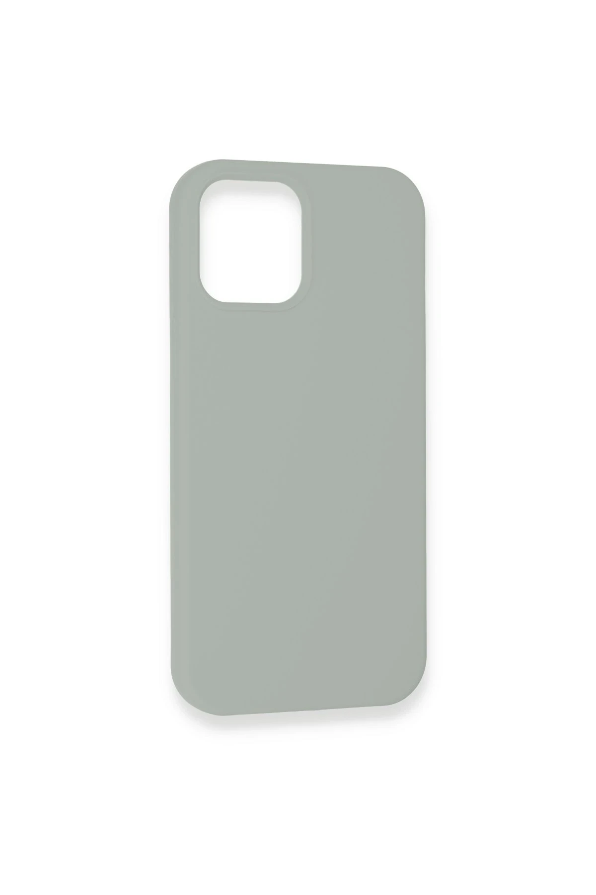 Newface iPhone 12 Pro Kılıf Lansman Legant Silikon - Açık Gri - Görsel 3