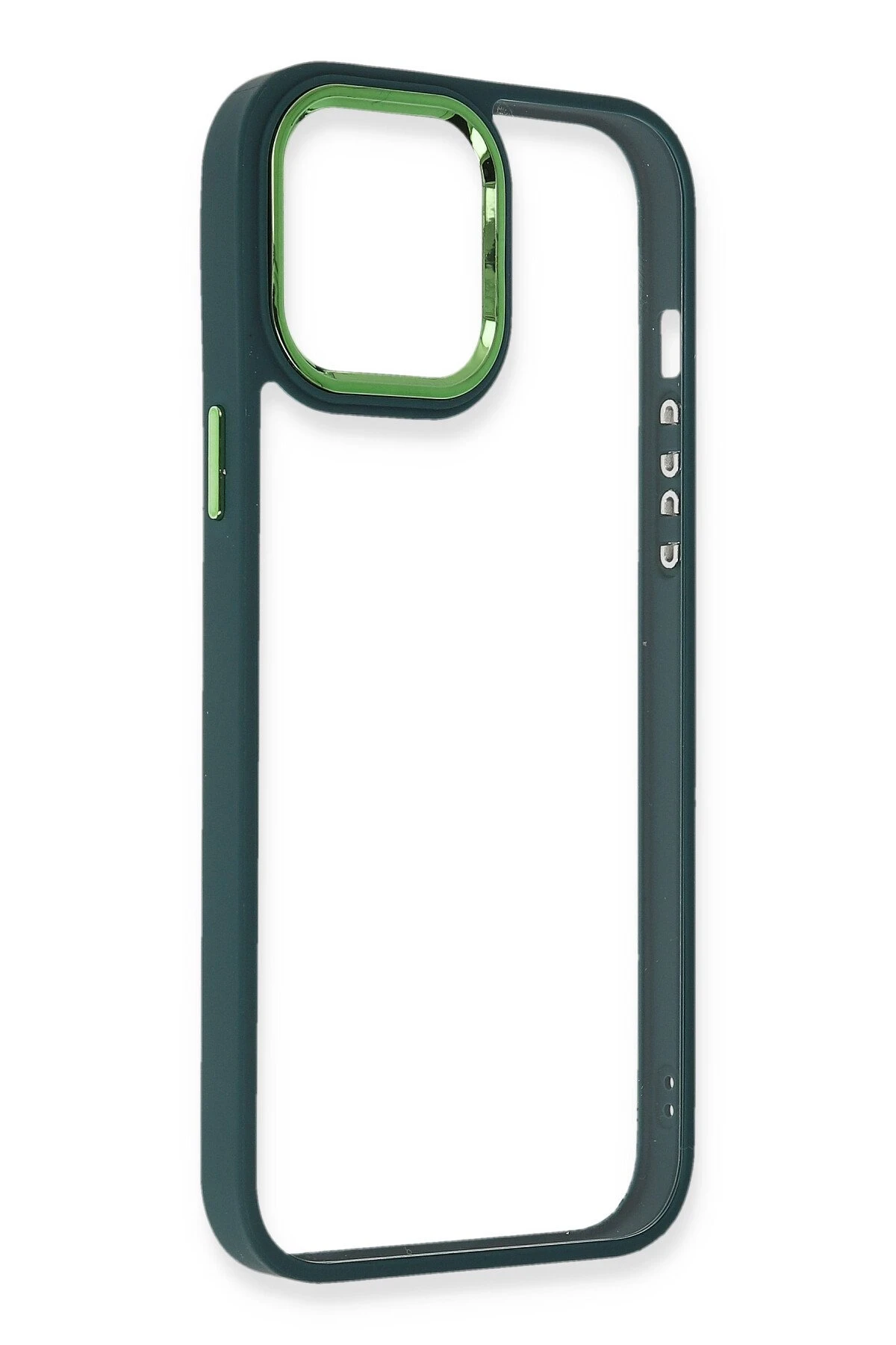 Newface iPhone 13 Pro Kılıf Dora Kapak - Haki Yeşil - Görsel 4