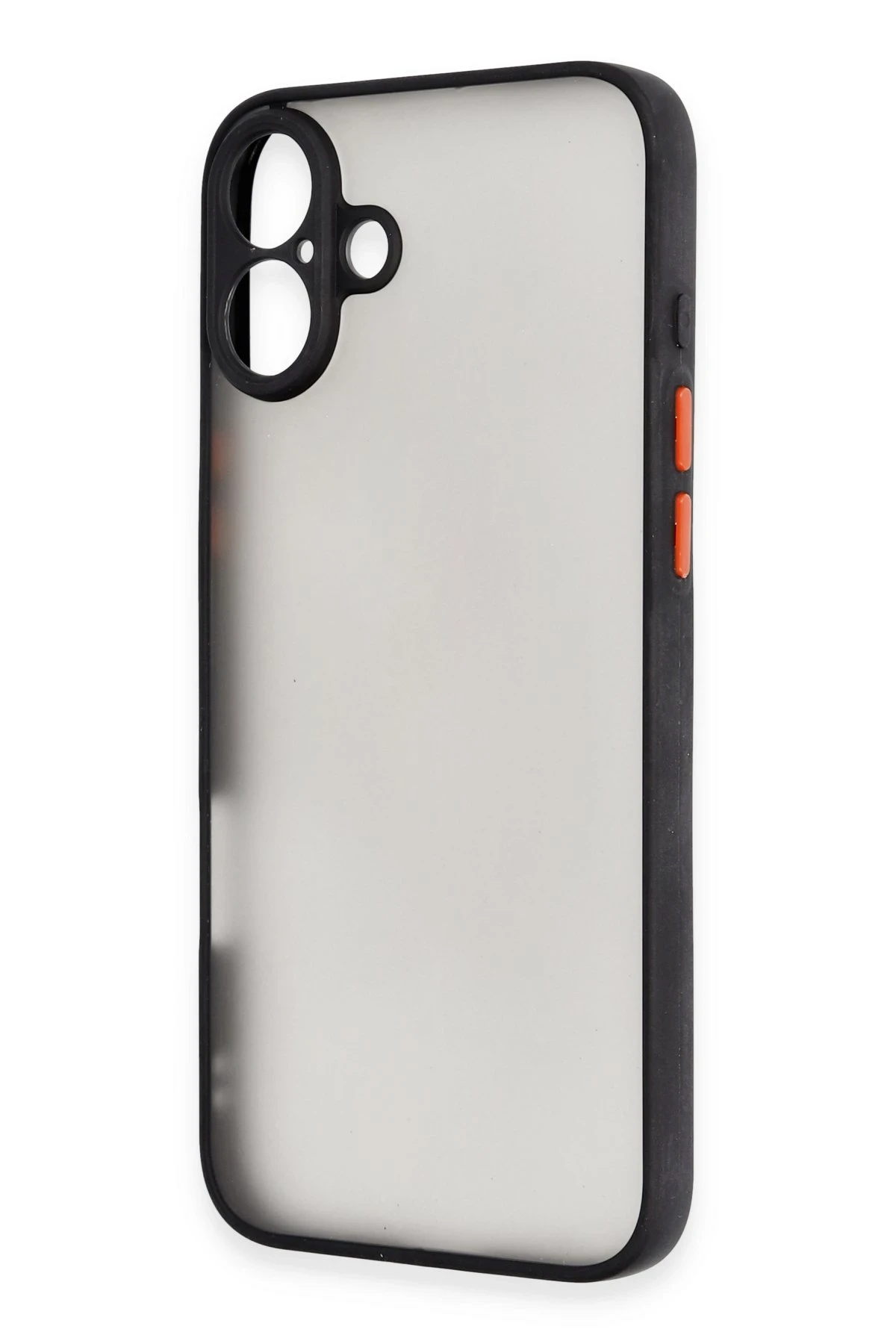 Newface iPhone 16 Plus Kılıf Montreal Silikon Kapak - Siyah - Görsel 3