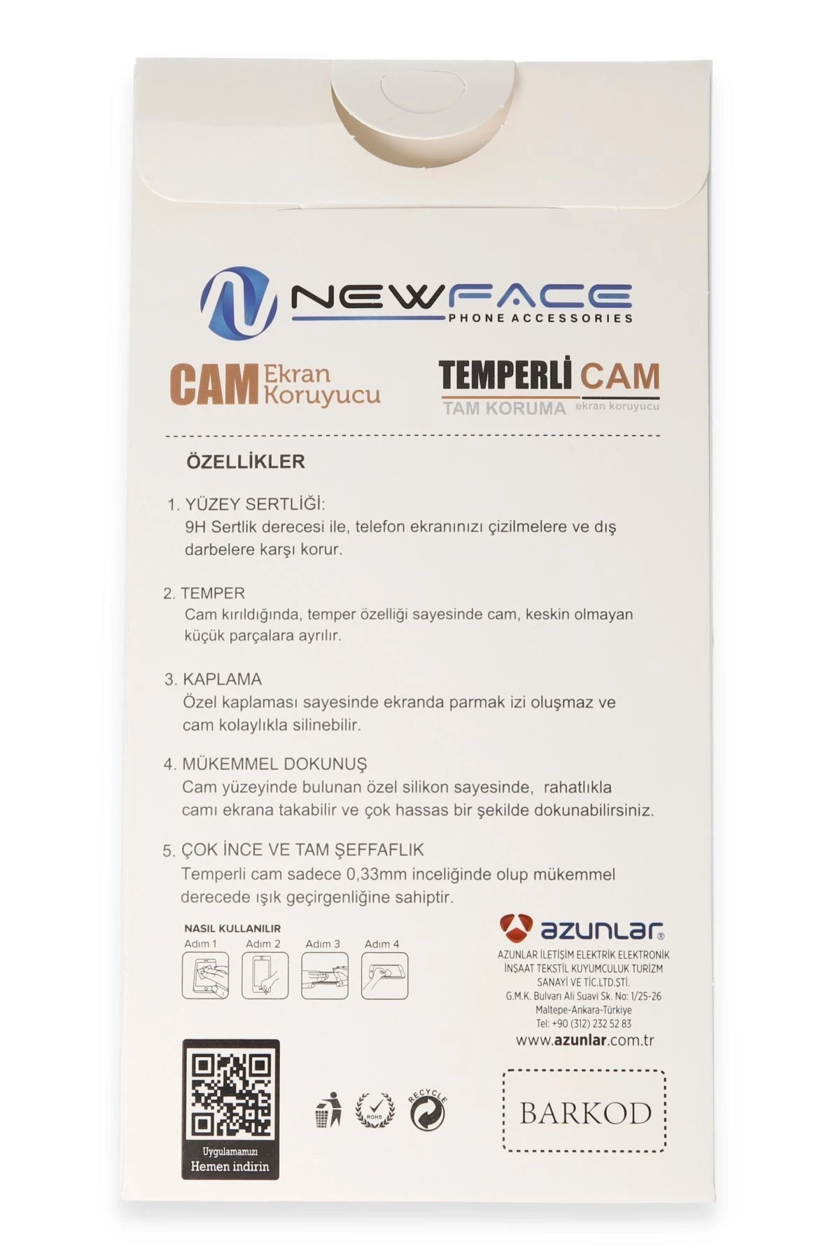 Newface iPhone 16 Pro 3D Antistatik Hayalet Cam Ekran Koruyucu - Görsel 4