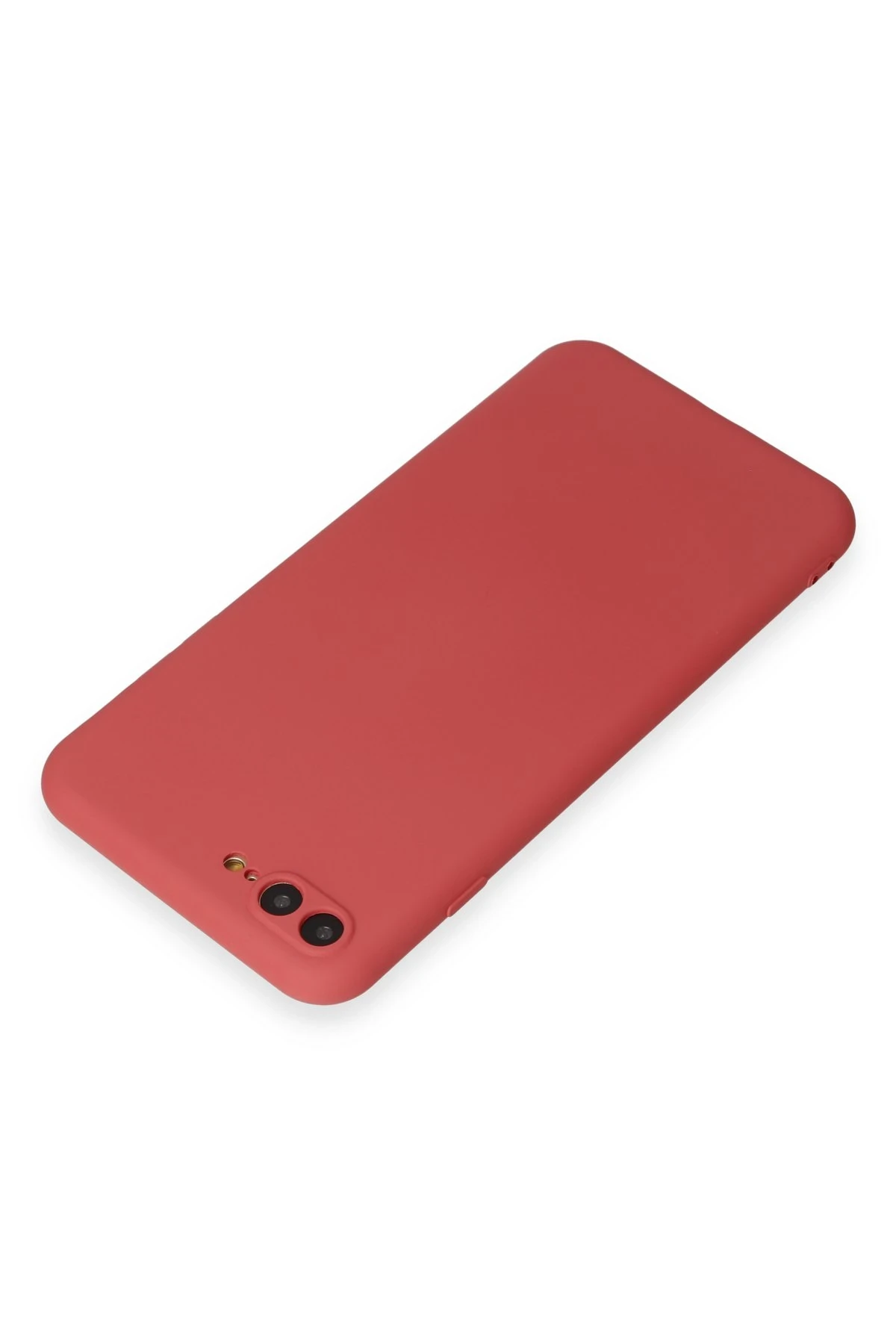 Newface iPhone 7 Plus Kılıf First Silikon - Kiremit - Görsel 3
