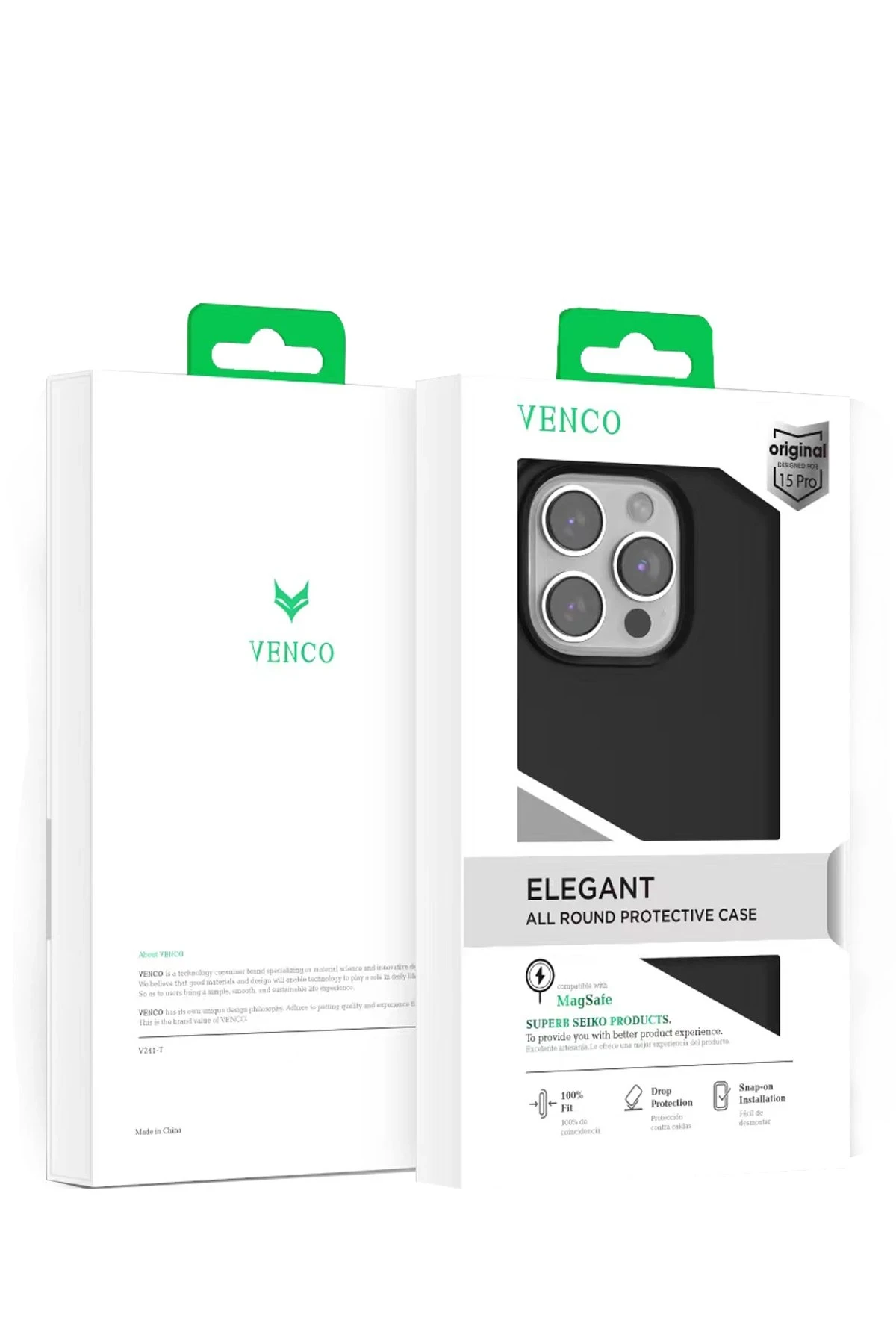 Venco iPhone 14 Pro Home Magsafe Kapak - Titan Gri - Görsel 4