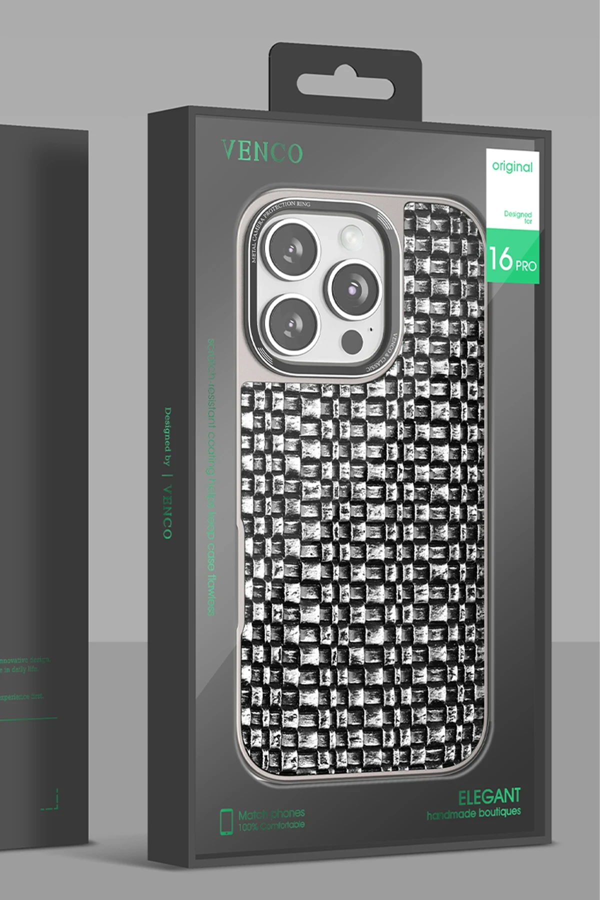 Venco iPhone 16 Pro Max Brand Kapak - Lacivert - Görsel 5