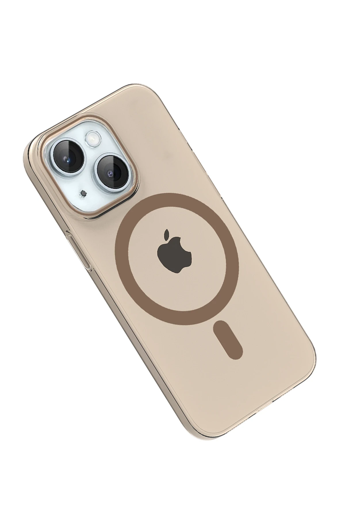 Joko Apple iPhone 14 PC Blank Magsafe Kapak - Çöl Titanyum - Görsel 3