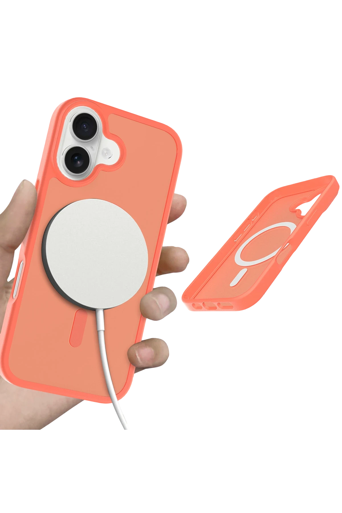 Joko Apple iPhone 17 Jota Magsafe Kapak - Turuncu - Görsel 4