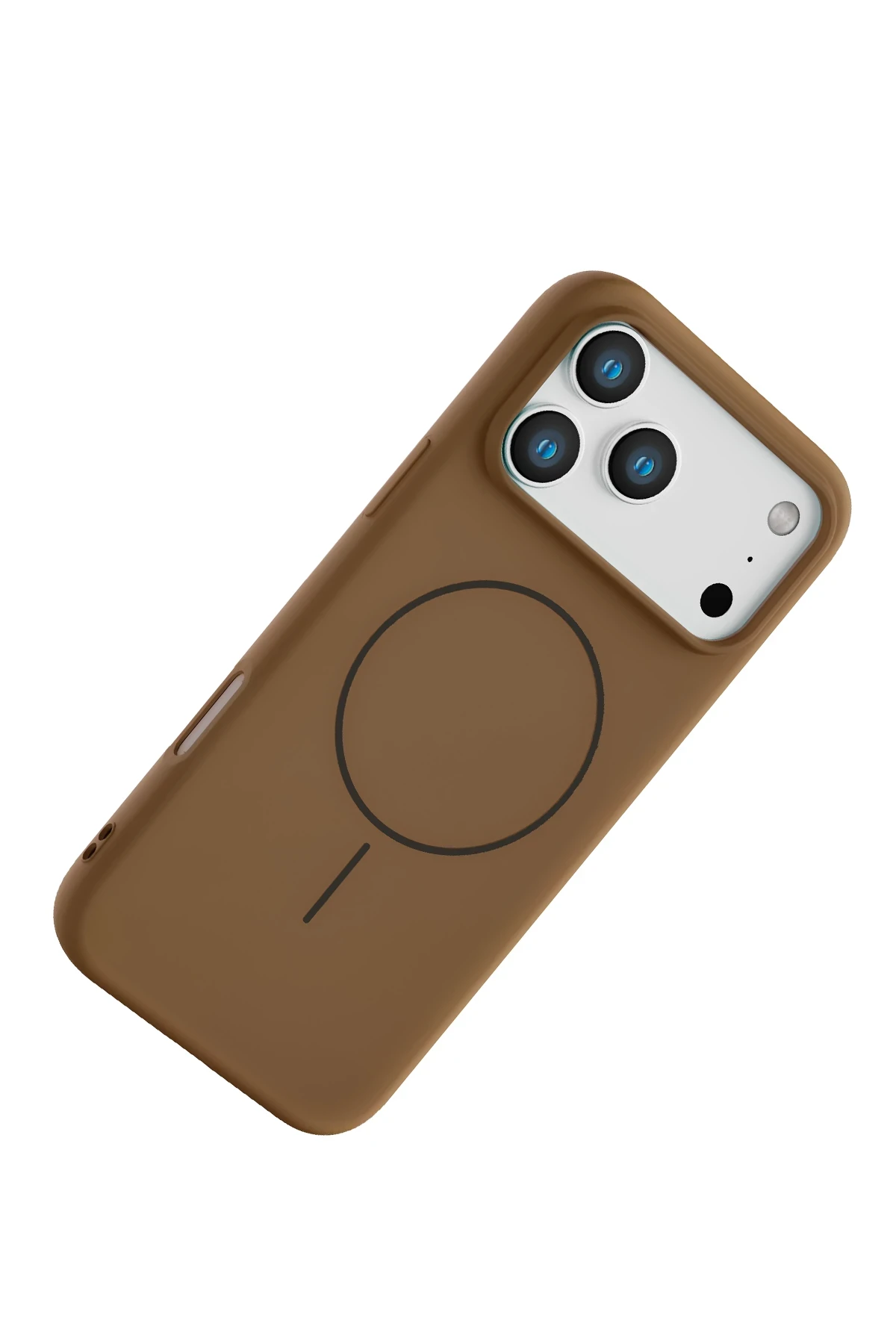 Joko Apple iPhone 17 Pro Max Jully Magsafe Kapak - Kahverengi - Görsel 3