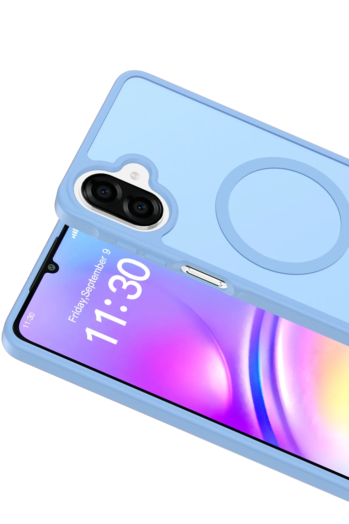 Joko Samsung Galaxy A07 4G Jota Magsafe Kapak - Açık Mavi - Görsel 3