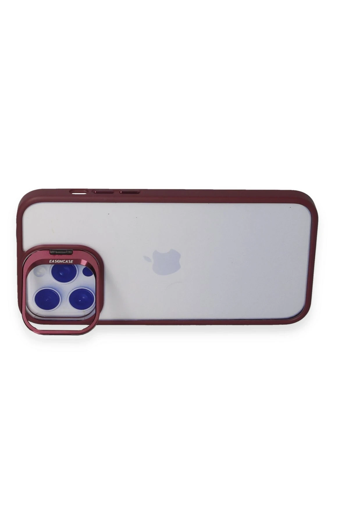 Joko iPhone 14 Pro Kılıf Roblox Lens Standlı Kapak - Bordo - Görsel 6