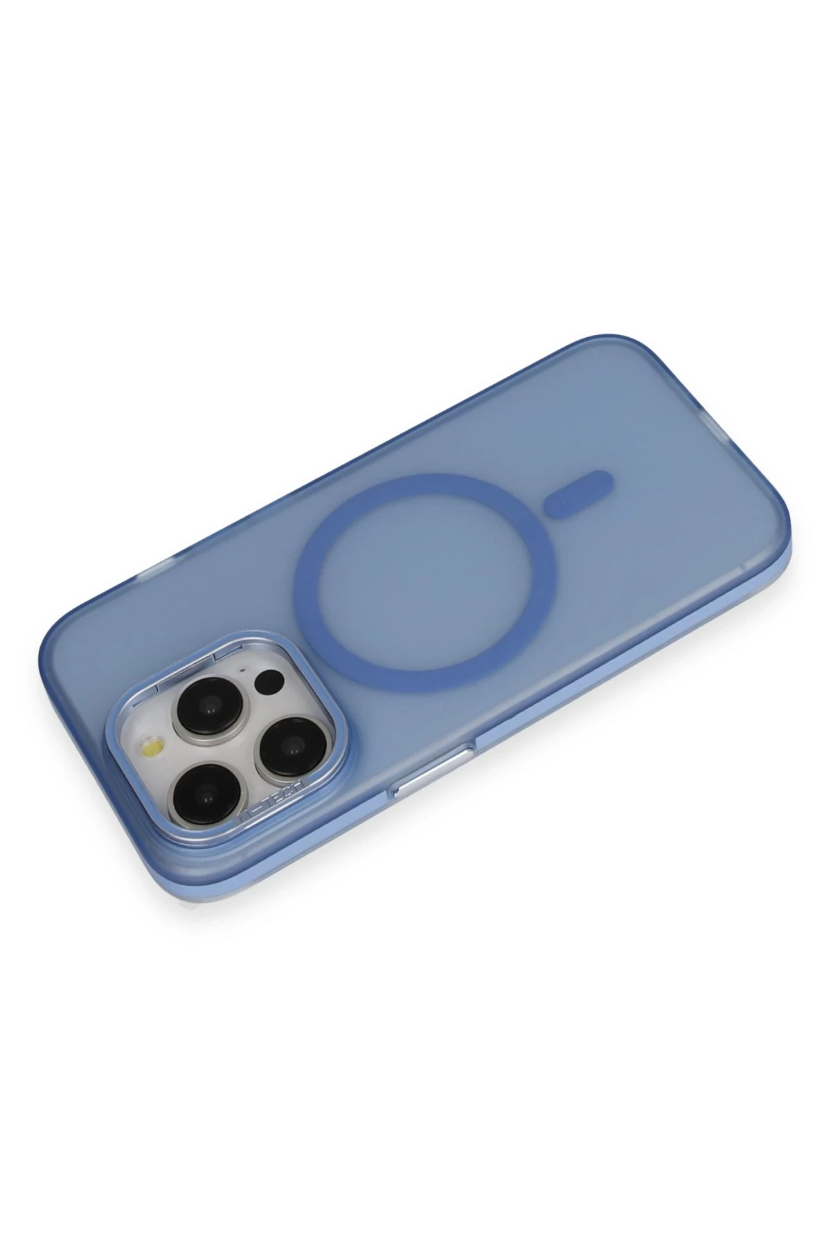 Joko iPhone 14 Pro Max Frost Standlı Magsafe Kapak - Sierra Blue - Görsel 3