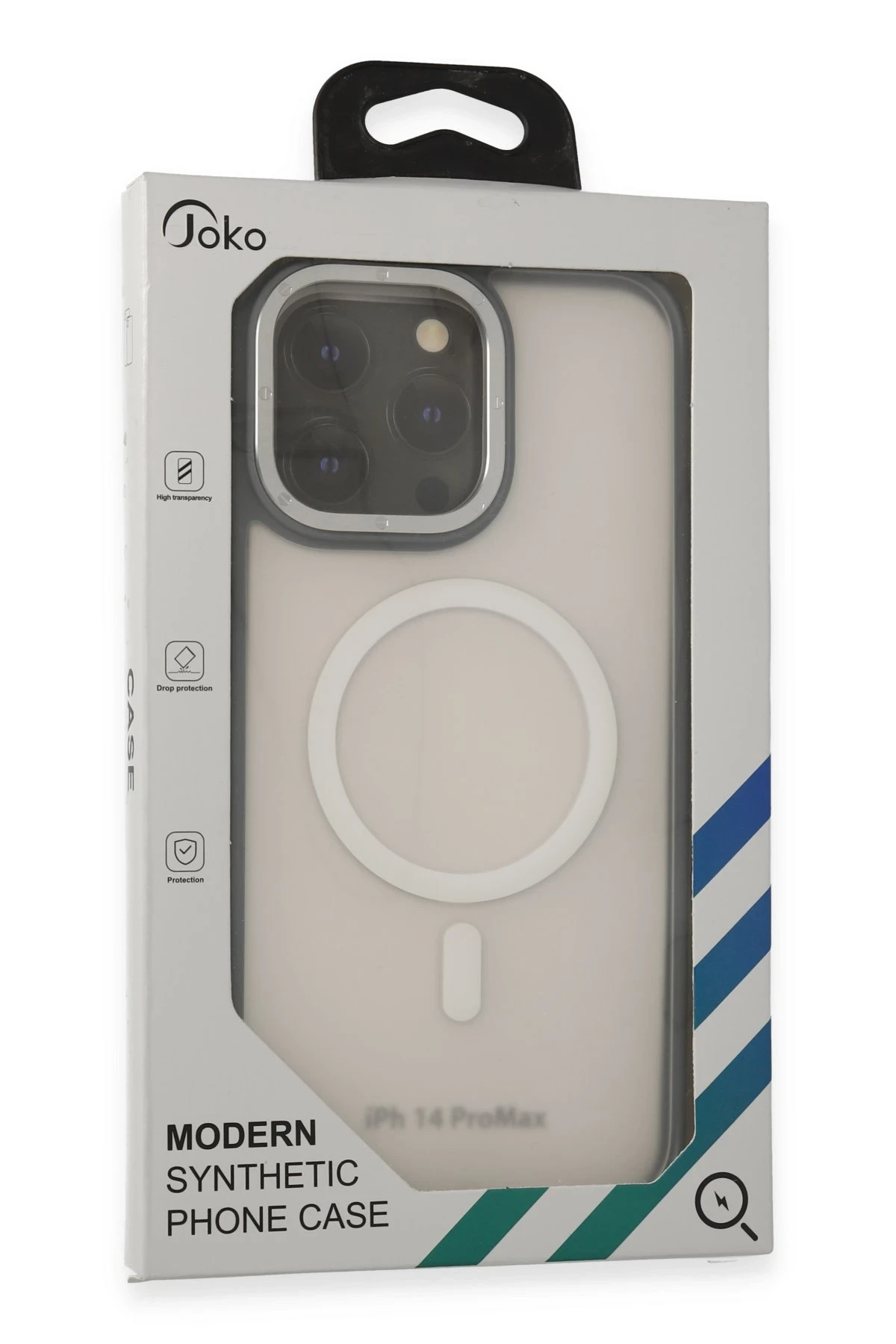 Joko iPhone 14 Pro Max Kılıf Rocky Magsafe Kapak - Derin Mor - Görsel 5