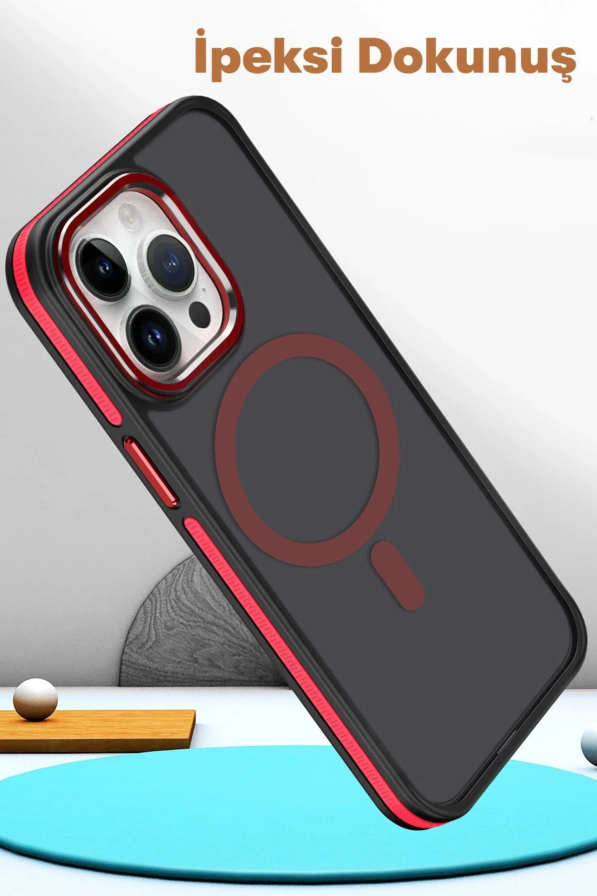 Joko iPhone 14 Pro Winner Magsafe Kapak - Gri - Görsel 3