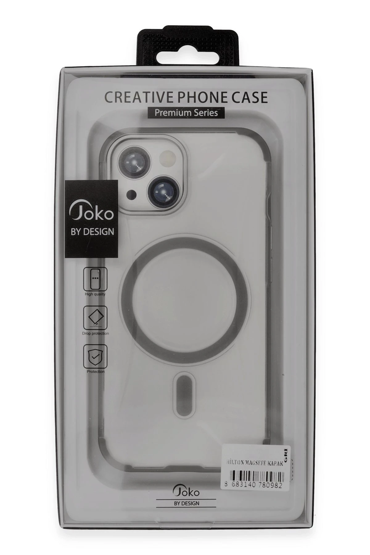 Joko iPhone 15 Hilton Magsafe Kapak - Gold - Görsel 4