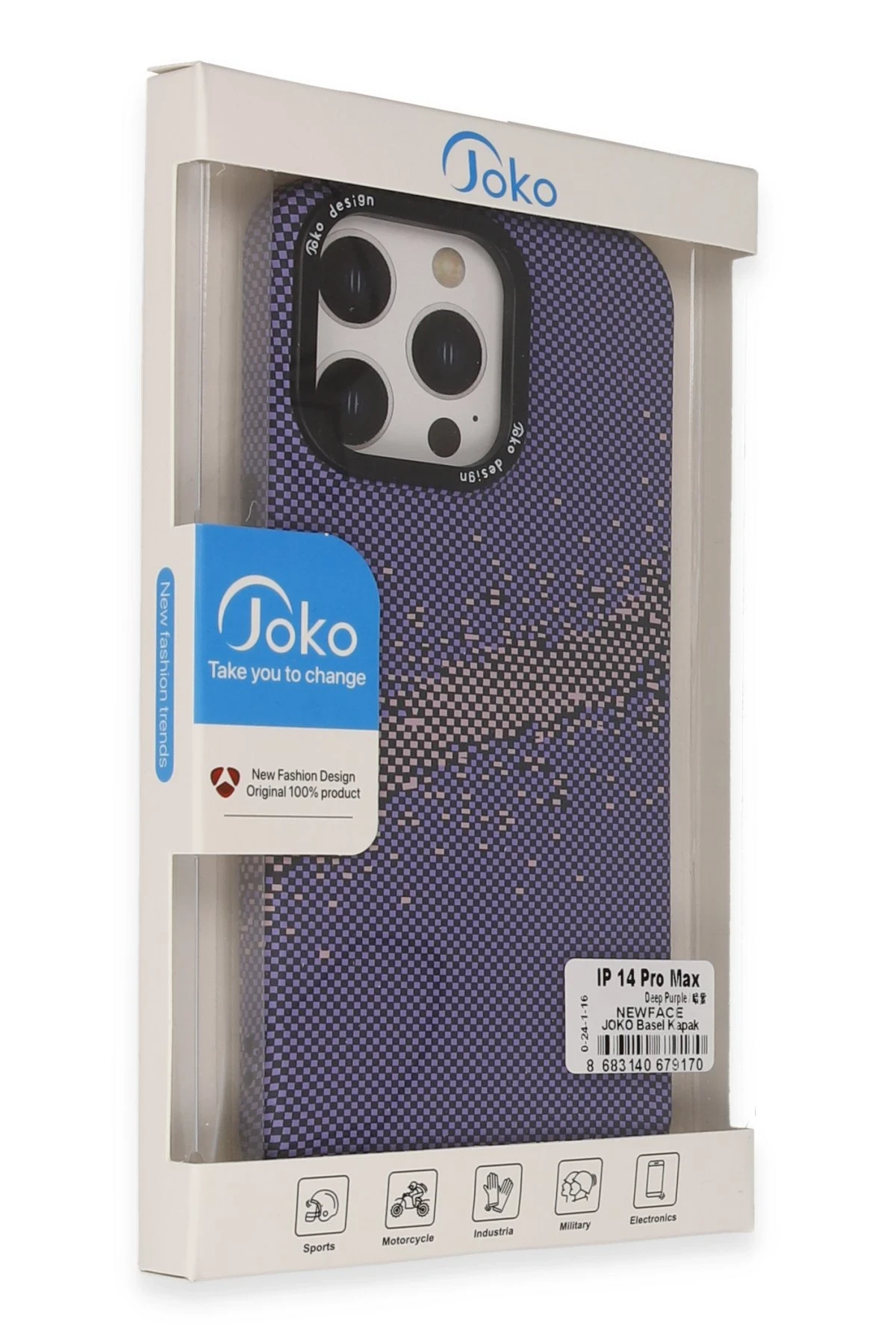 Joko iPhone 15 Pro Basel Kapak - Derin Mor - Görsel 5