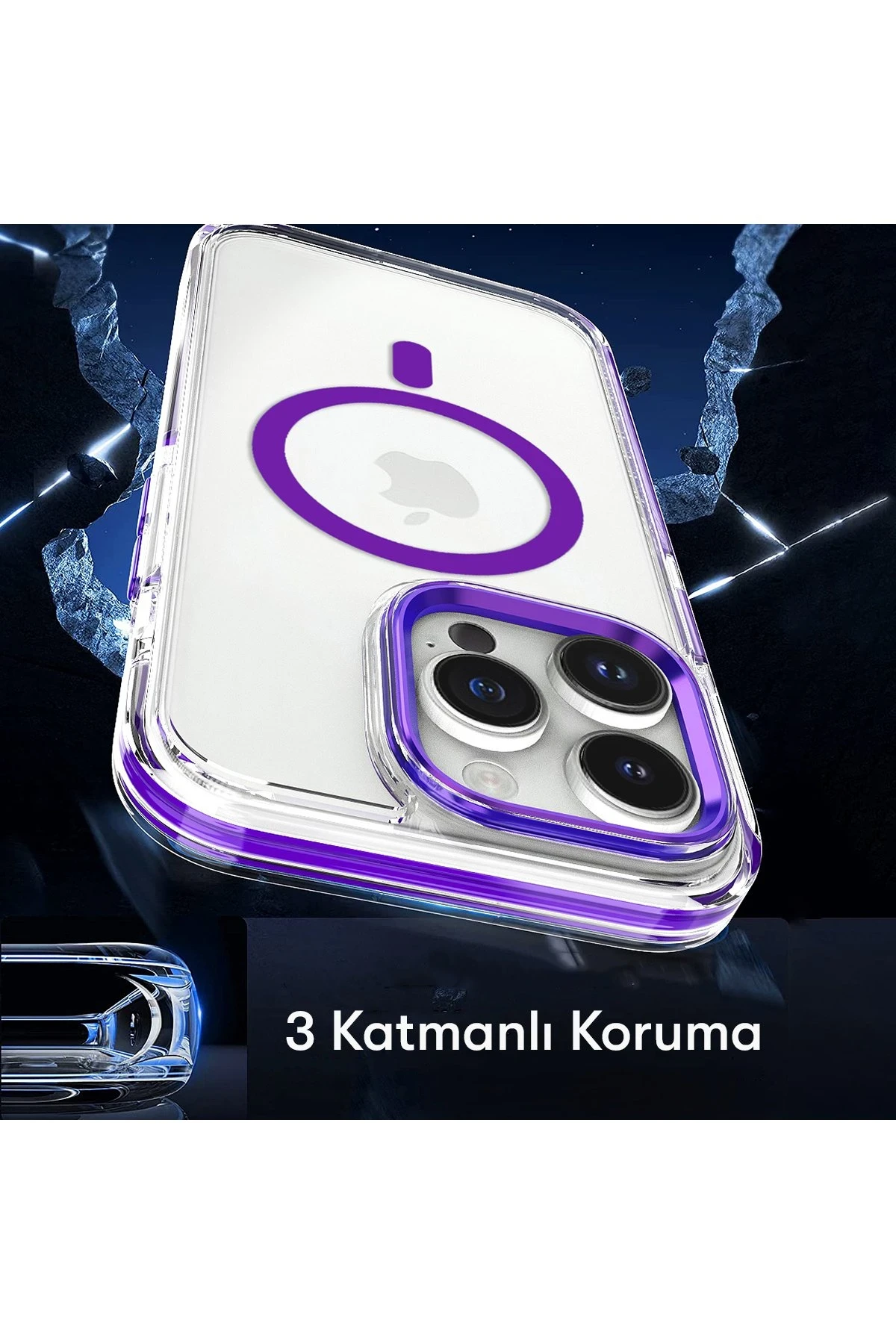 Joko iPhone 15 Pro Max Bella Magsafe Kapak - Turuncu - Görsel 5