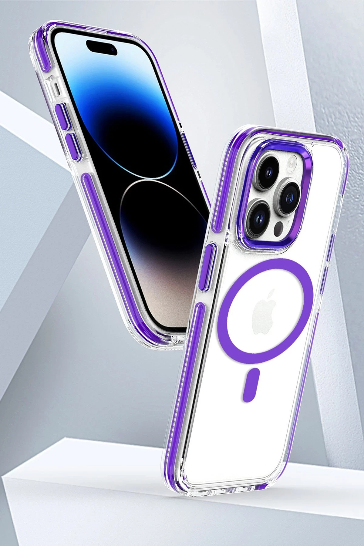 Joko iPhone 15 Pro Max Bella Magsafe Kapak - Turuncu - Görsel 8