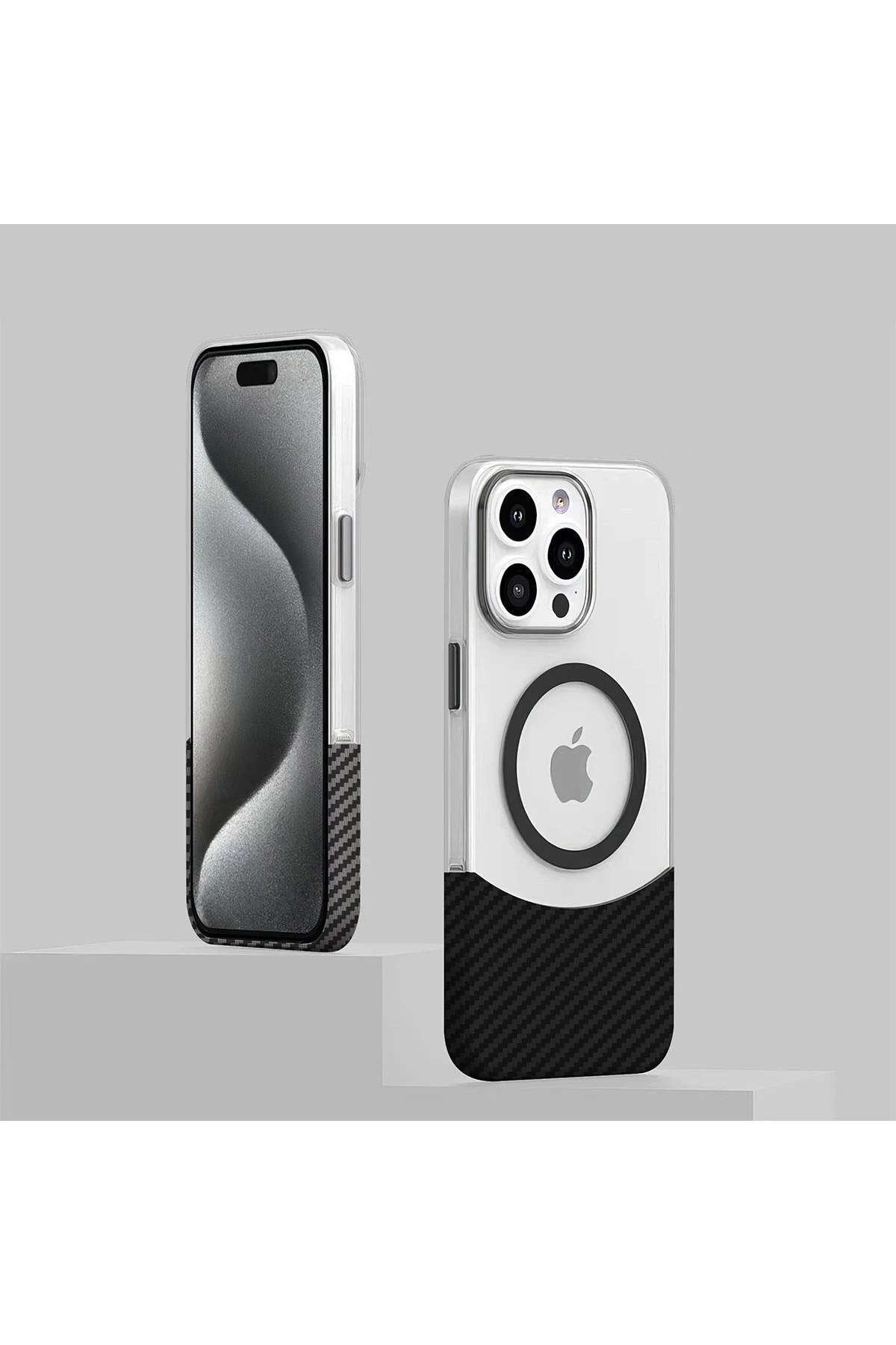 Joko iPhone 16 Plus Carbon Puzzle Magsafe Kapak - Yeşil - Görsel 3