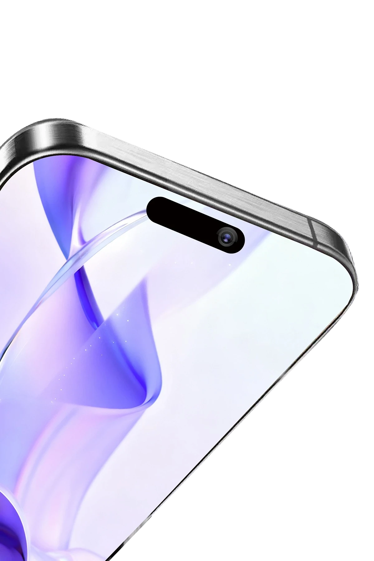 Newface Apple iPhone 16 Pro Bilvis 5in1 3D Magic Cam Ekran Koruyucu - Siyah - Görsel 4