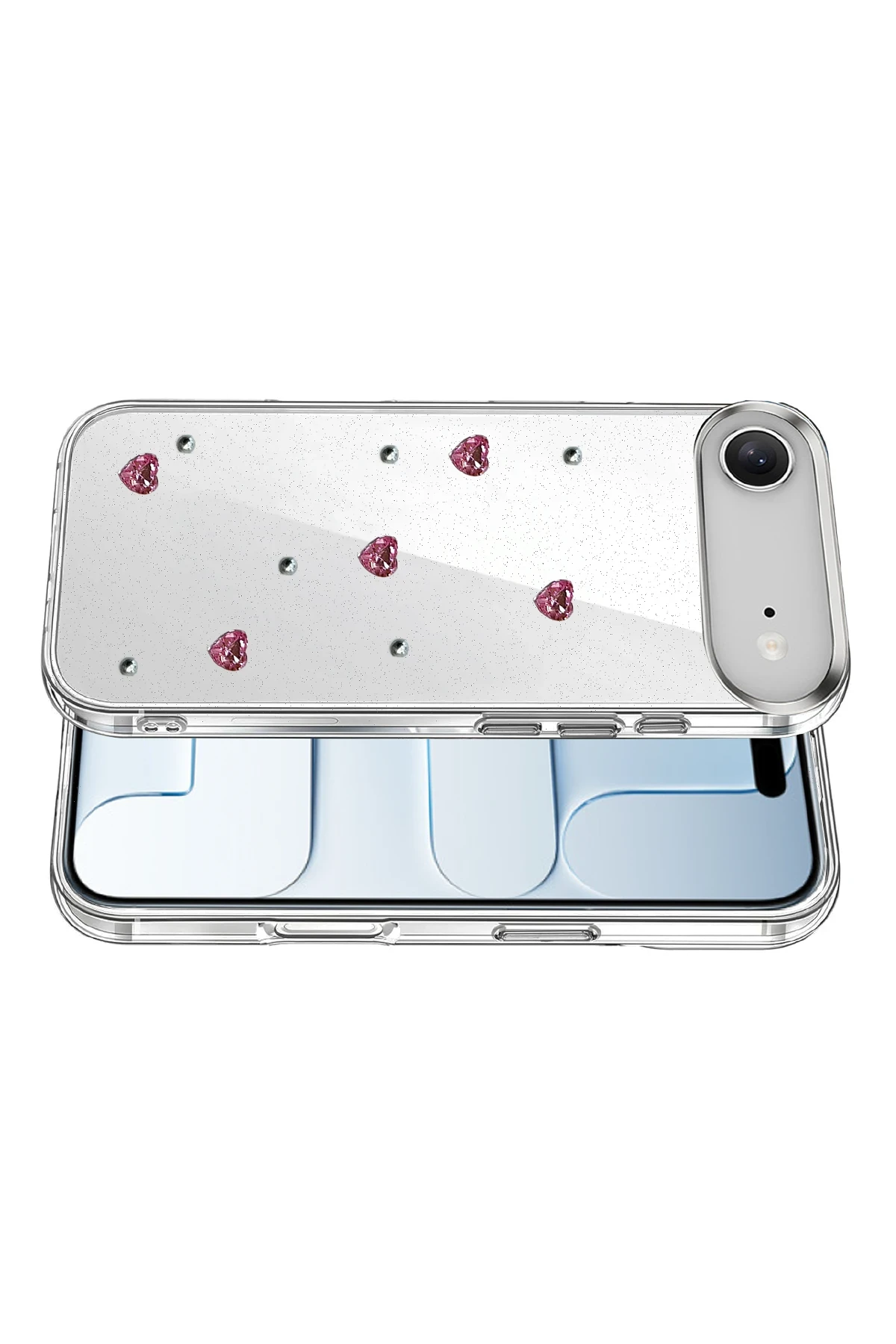 Newface Apple iPhone 17 Air Fiyonk Desenli Kapak - Desen 3 - Görsel 4
