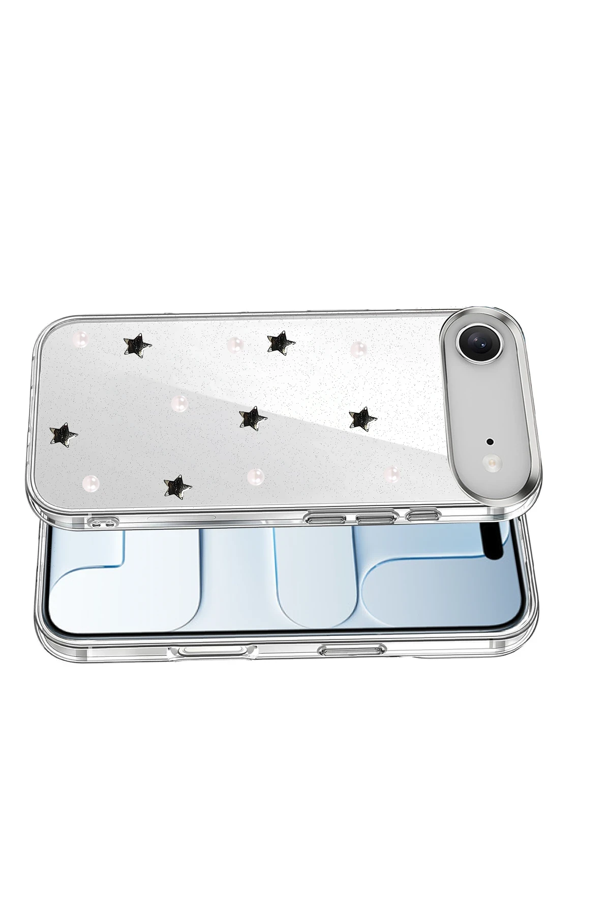 Newface Apple iPhone 17 Air Fiyonk Desenli Kapak - Desen 7 - Görsel 3