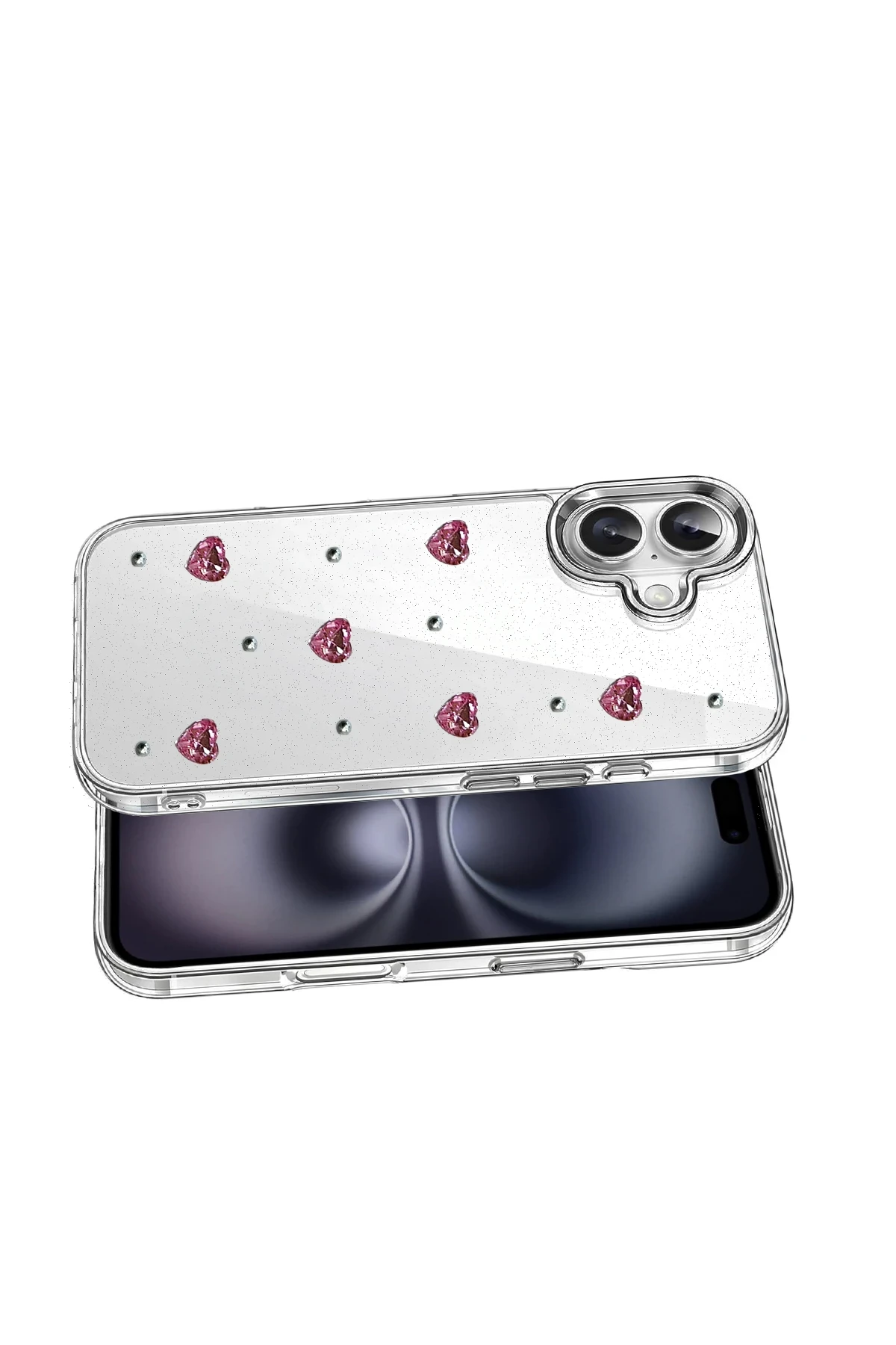 Newface Apple iPhone 17 Fiyonk Desenli Kapak - Desen 3 - Görsel 4