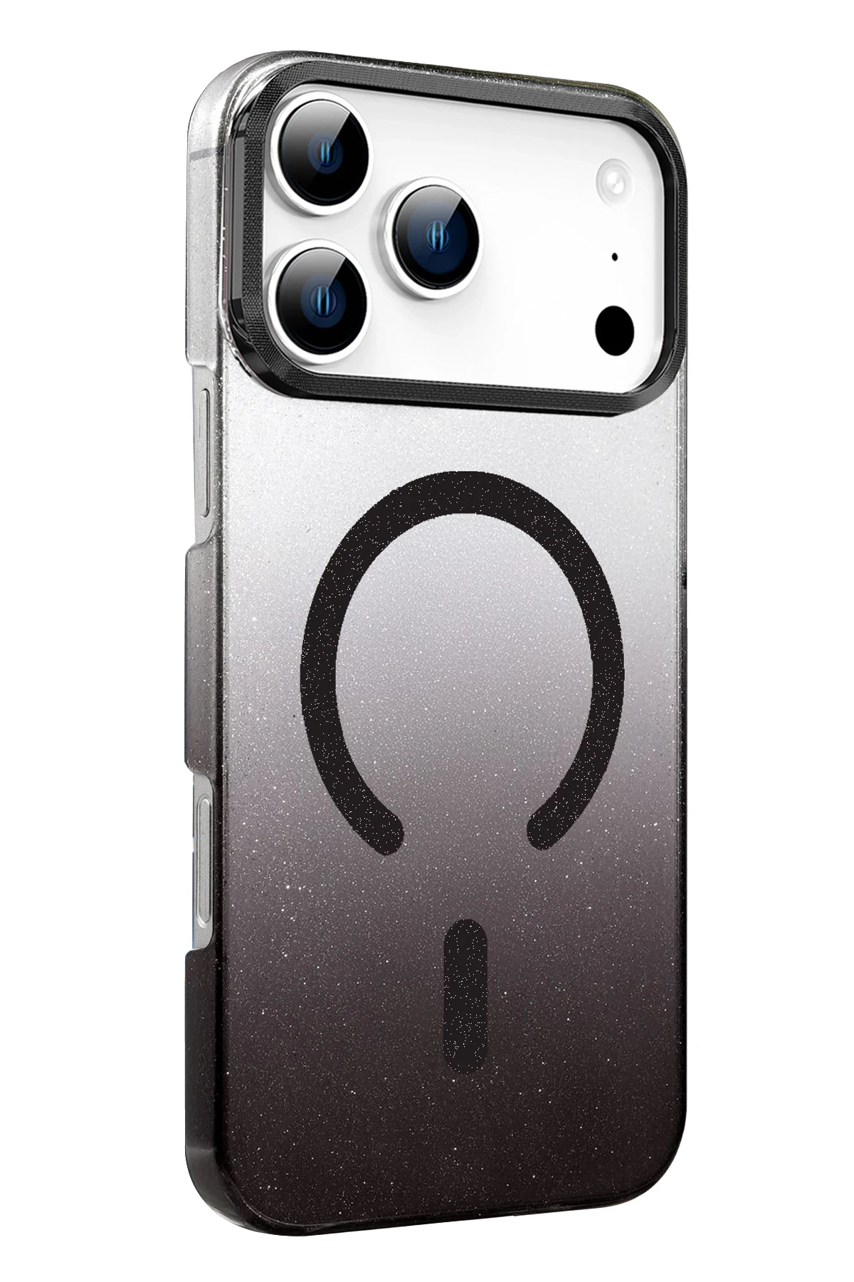 Newface Apple iPhone 17 Pro Glossy Magsafe Kapak - Siyah - Görsel 3