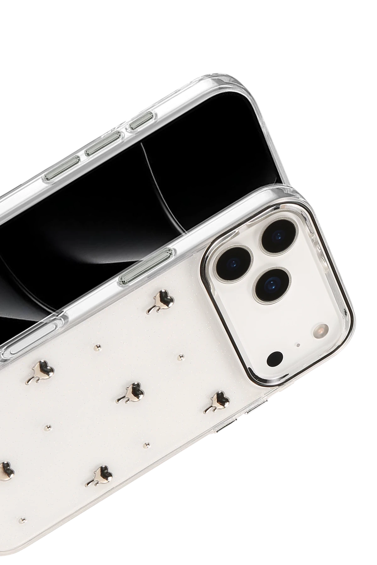 Newface Apple iPhone 17 Pro Max Fiyonk Desenli Kapak - Desen 1 - Görsel 3
