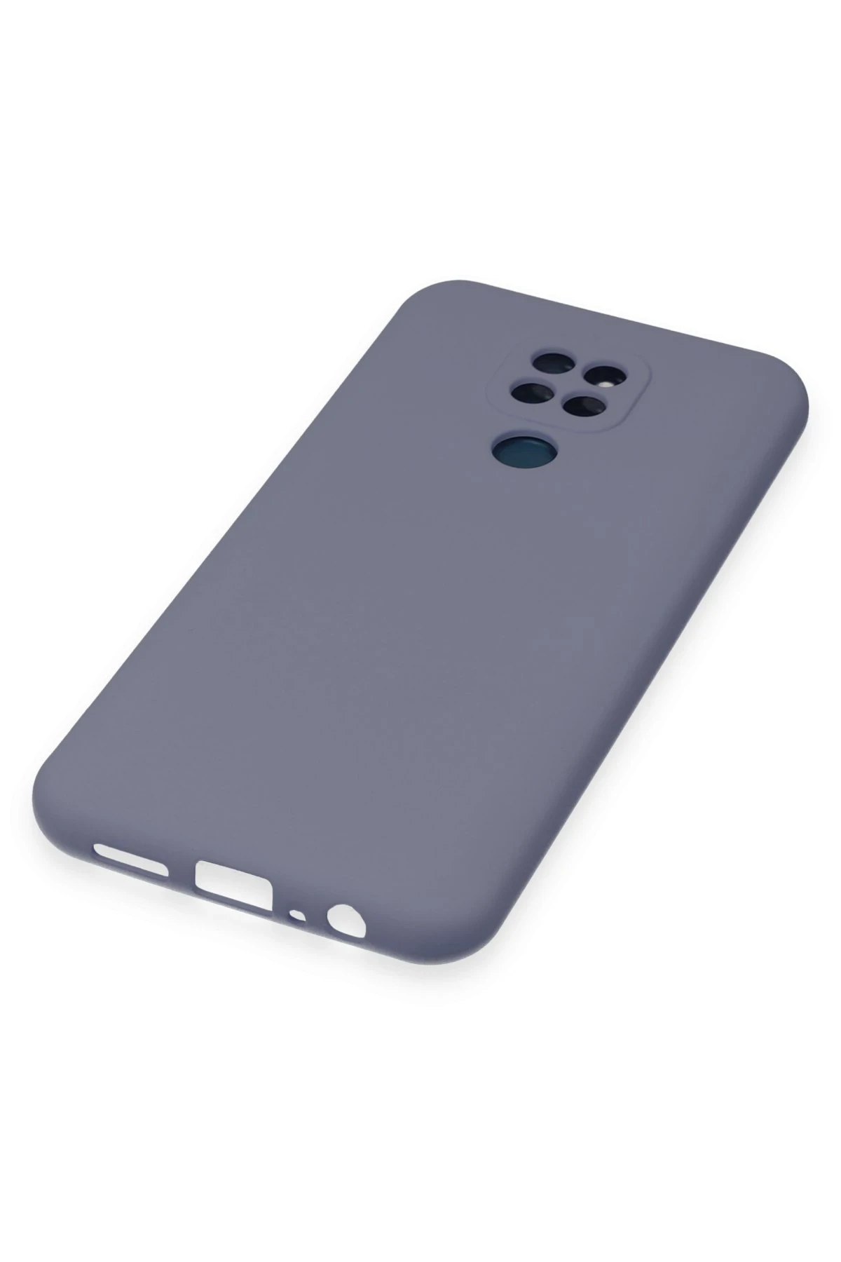 Newface General Mobile GM 20 Kılıf Nano içi Kadife Silikon - Gri - Görsel 5