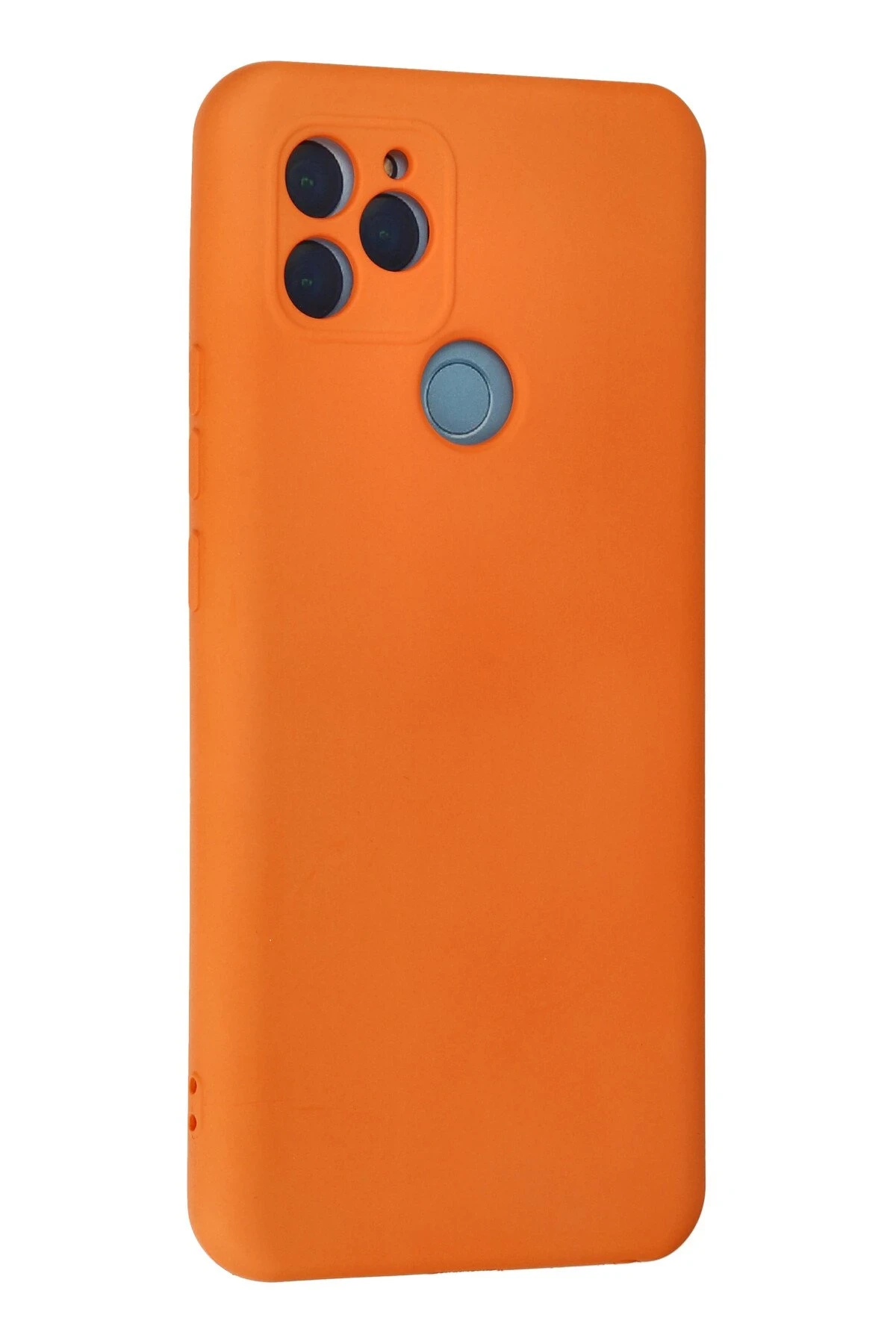Newface General Mobile GM 21 Kılıf Nano içi Kadife Silikon - Turuncu - Görsel 3