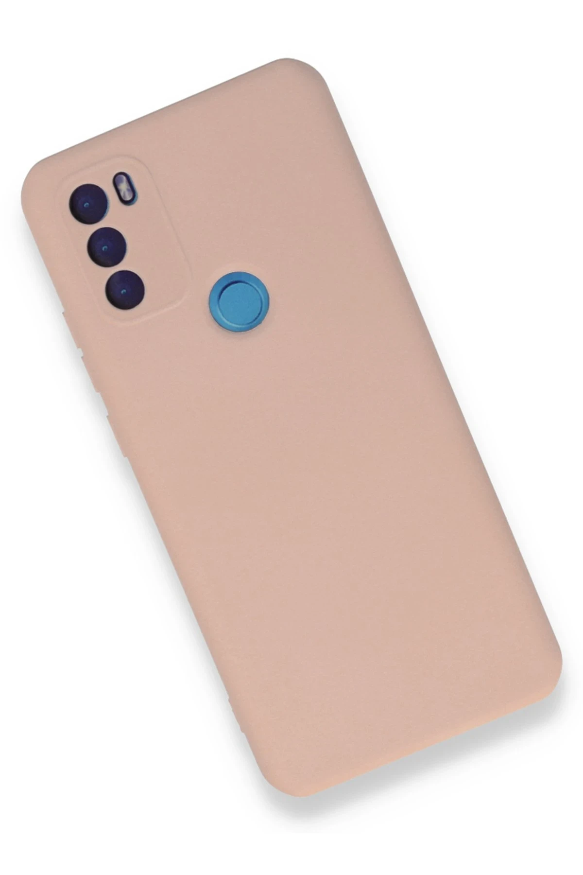 Newface General Mobile GM 21 Plus Kılıf Nano içi Kadife Silikon - Pudra - Görsel 3