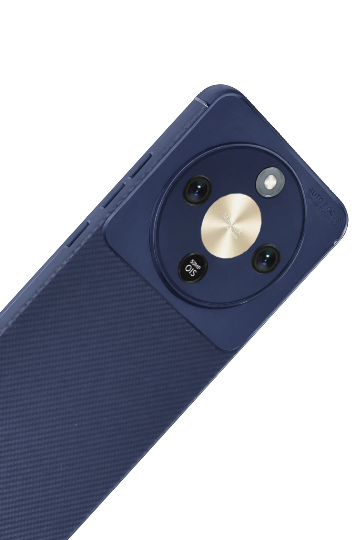 Newface Huawei Honor Magic 8 Lite Auto Focus Karbon Kapak - Lacivert - Görsel 3