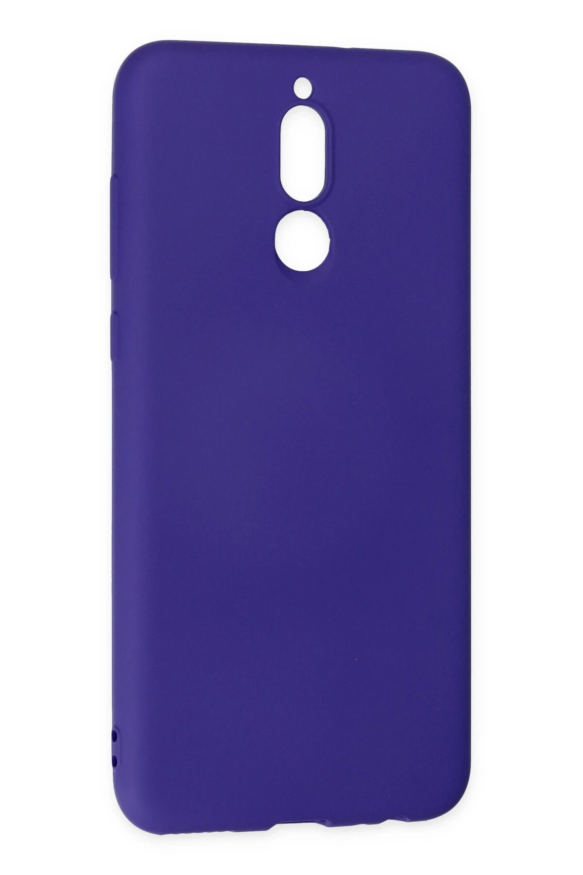 Newface Huawei Mate 10 Lite Kılıf Nano içi Kadife Silikon - Mor - Görsel 3