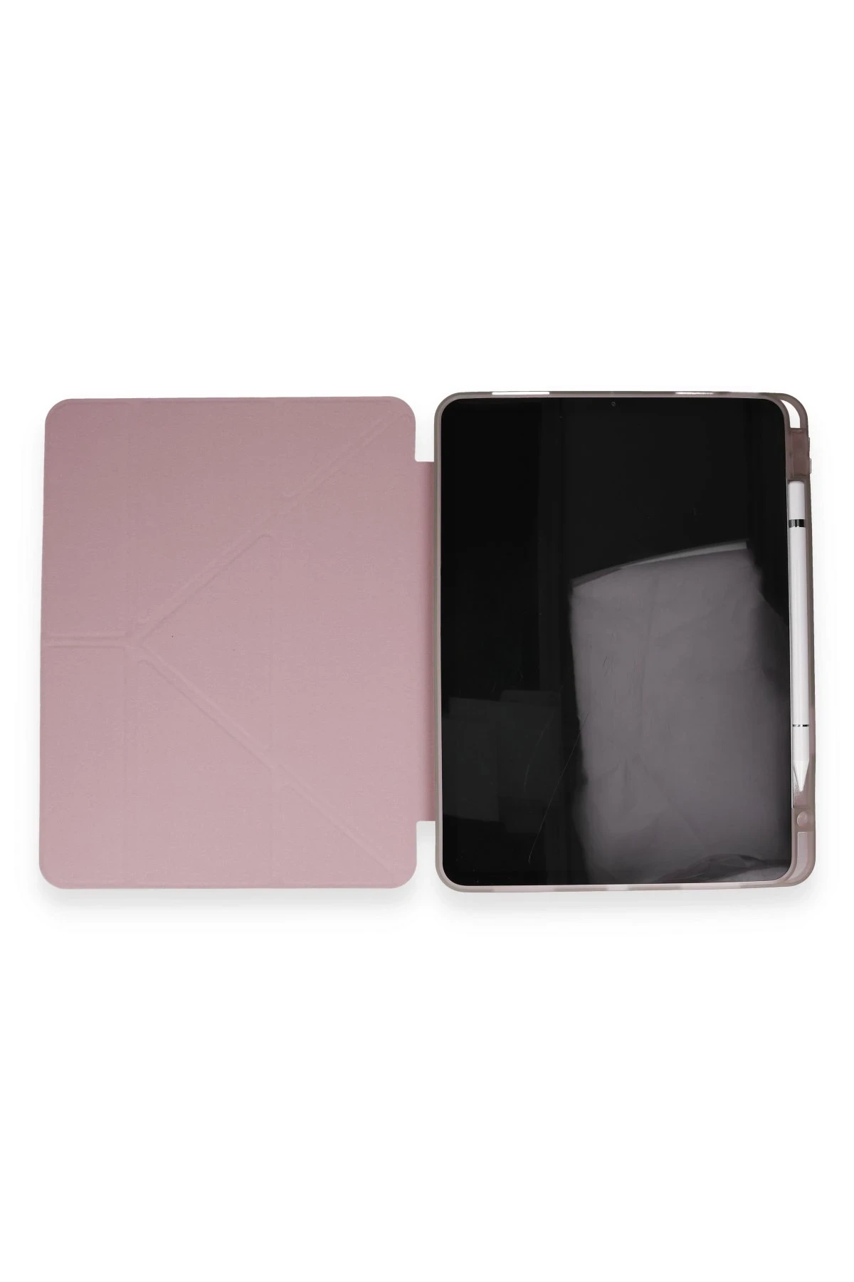 Newface Huawei MatePad Air 11.5 Kılıf Kalemlikli Mars Tablet Kılıfı - Rose Gold - Görsel 7