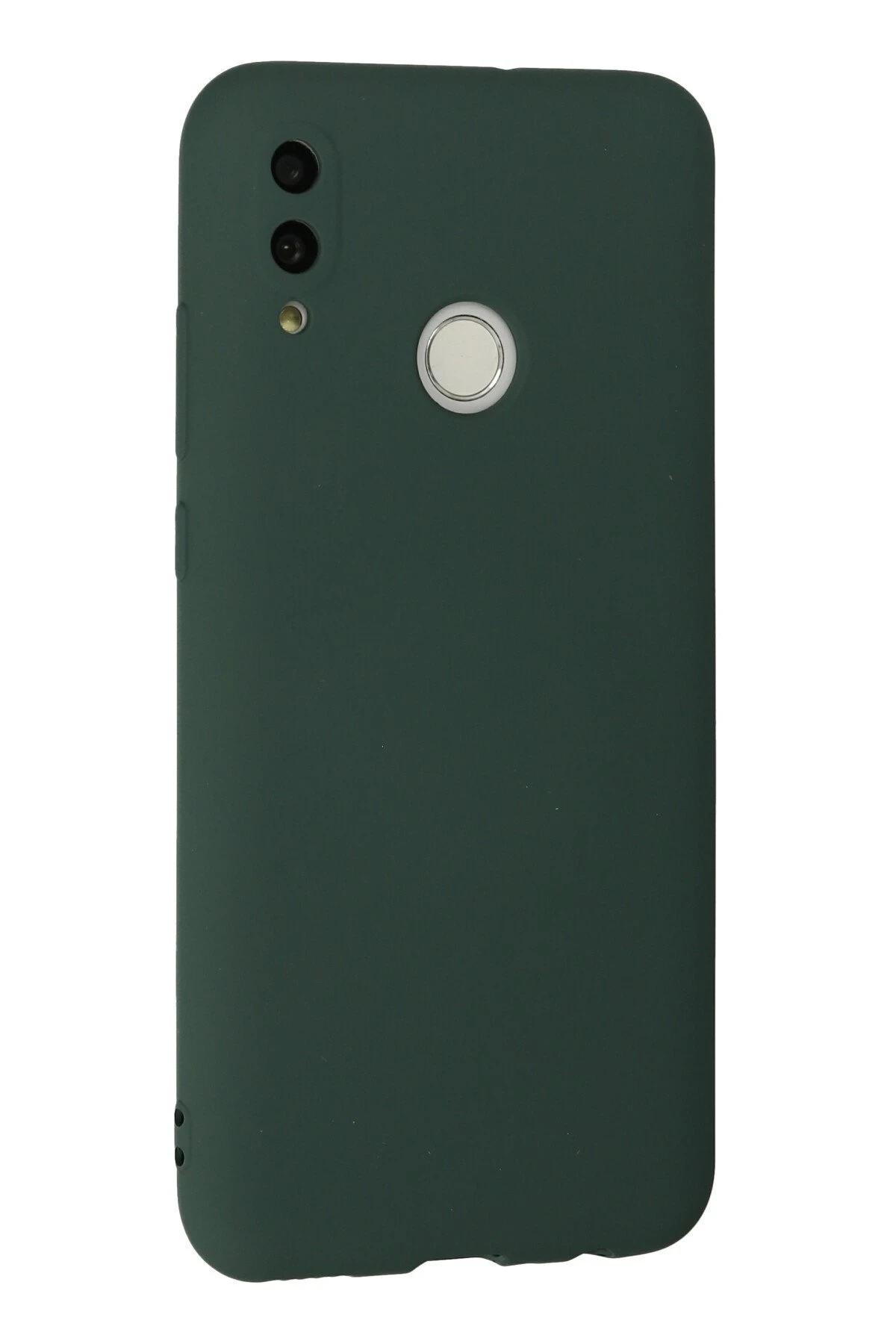 Newface Huawei P Smart 2019 Kılıf Nano içi Kadife Silikon - Koyu Yeşil - Görsel 3
